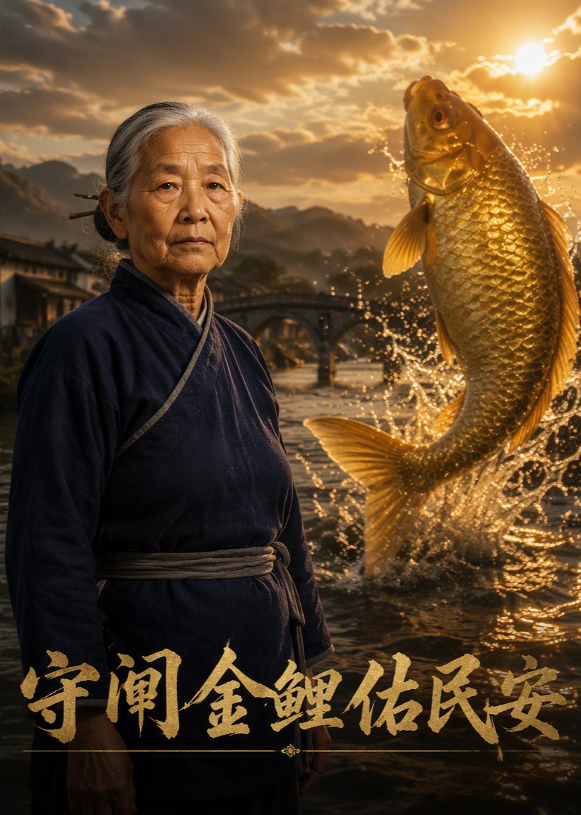 守闸金鲤佑民安封面图