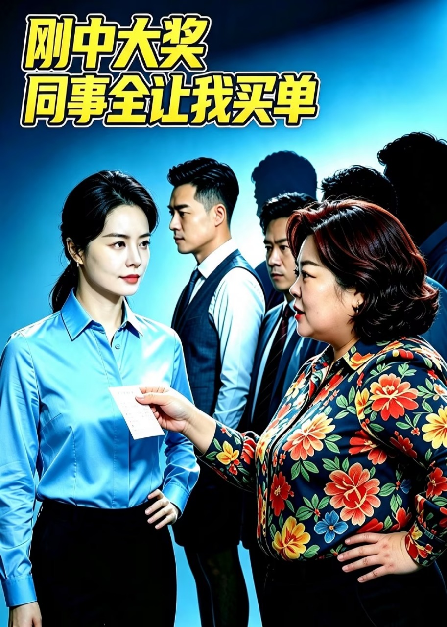 刚中大奖，同事全让我买单