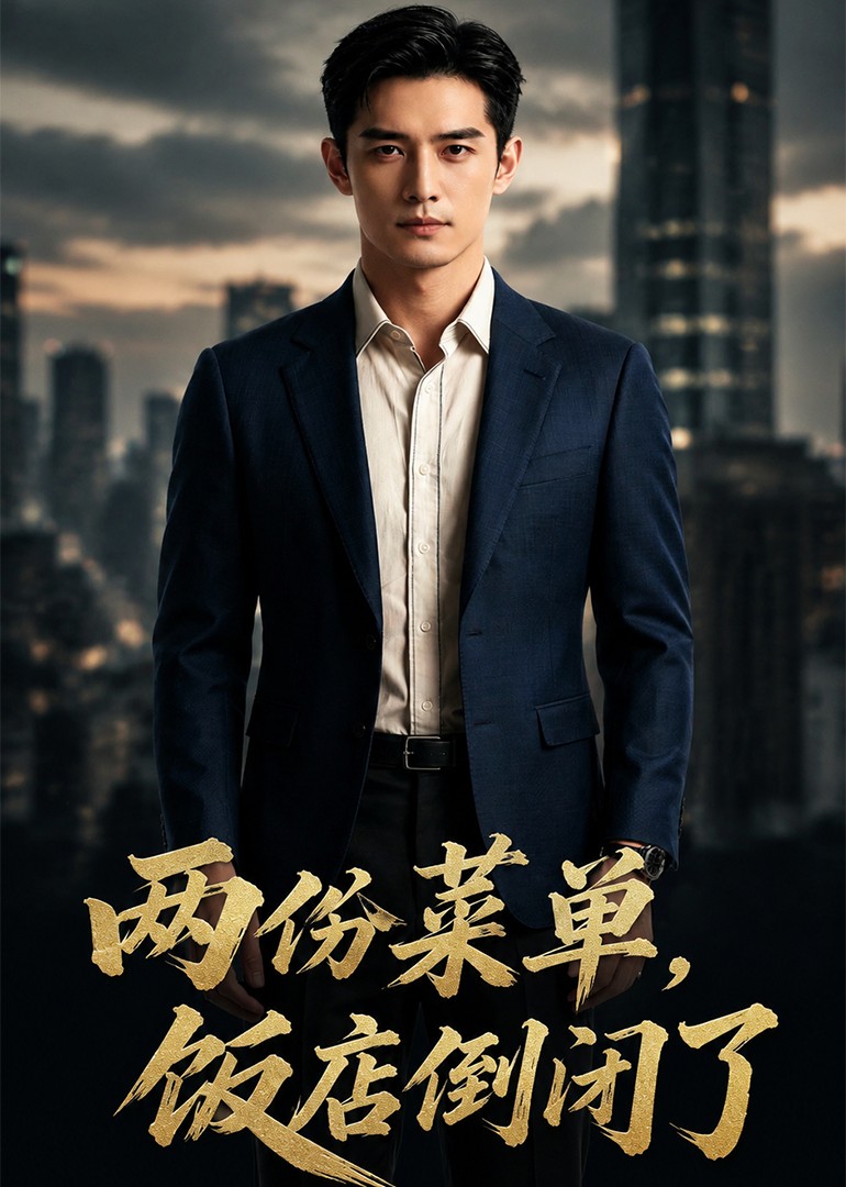 两份菜单，饭店倒闭了封面图