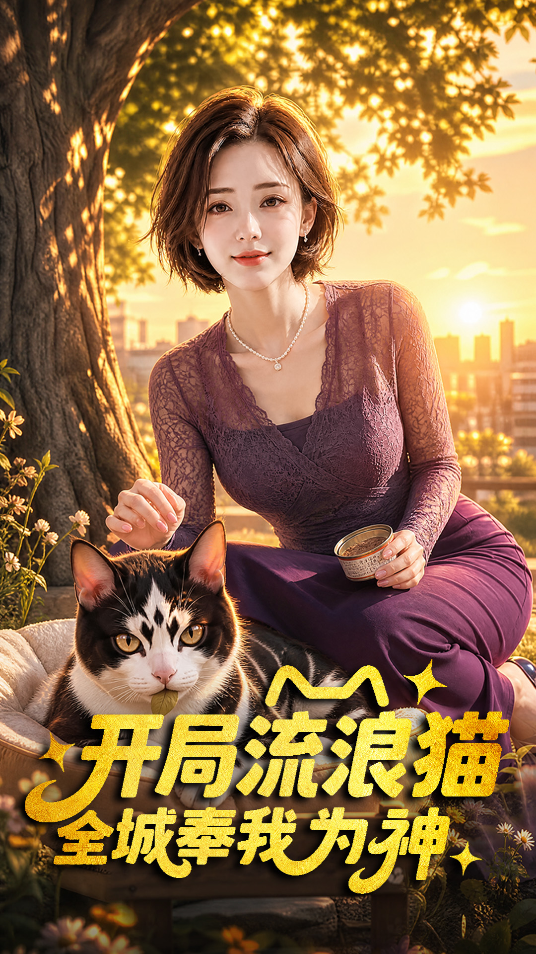 开局流浪猫全城奉我为神 海报