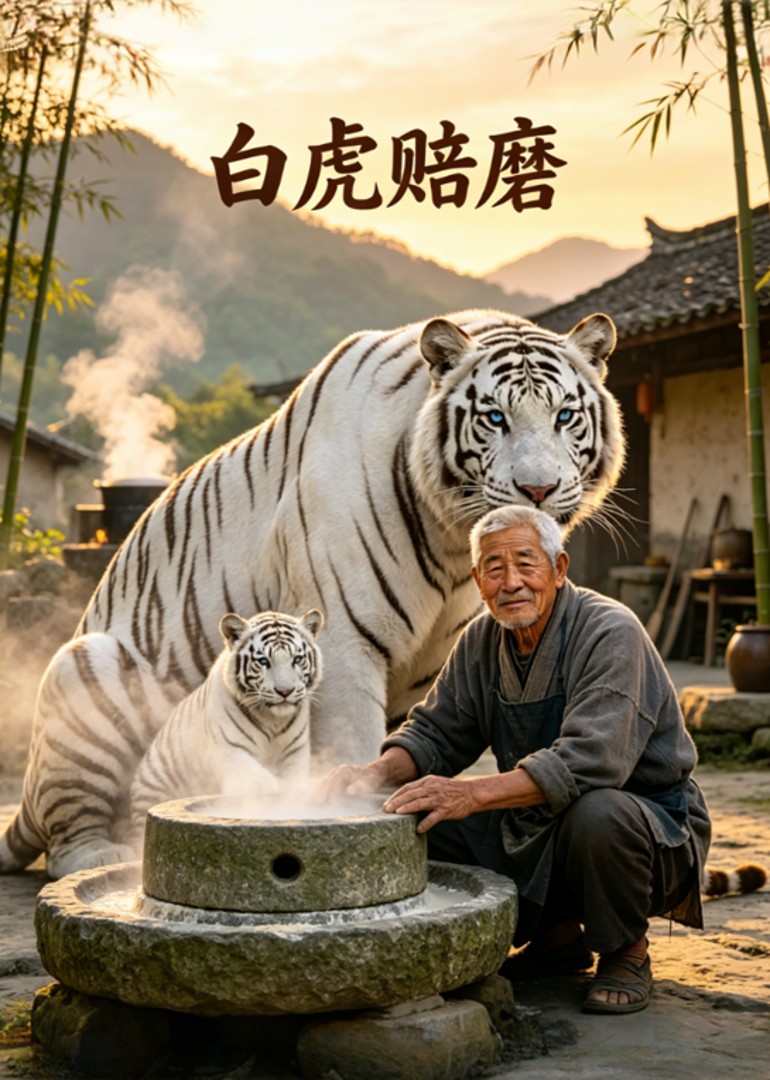 白虎赔磨