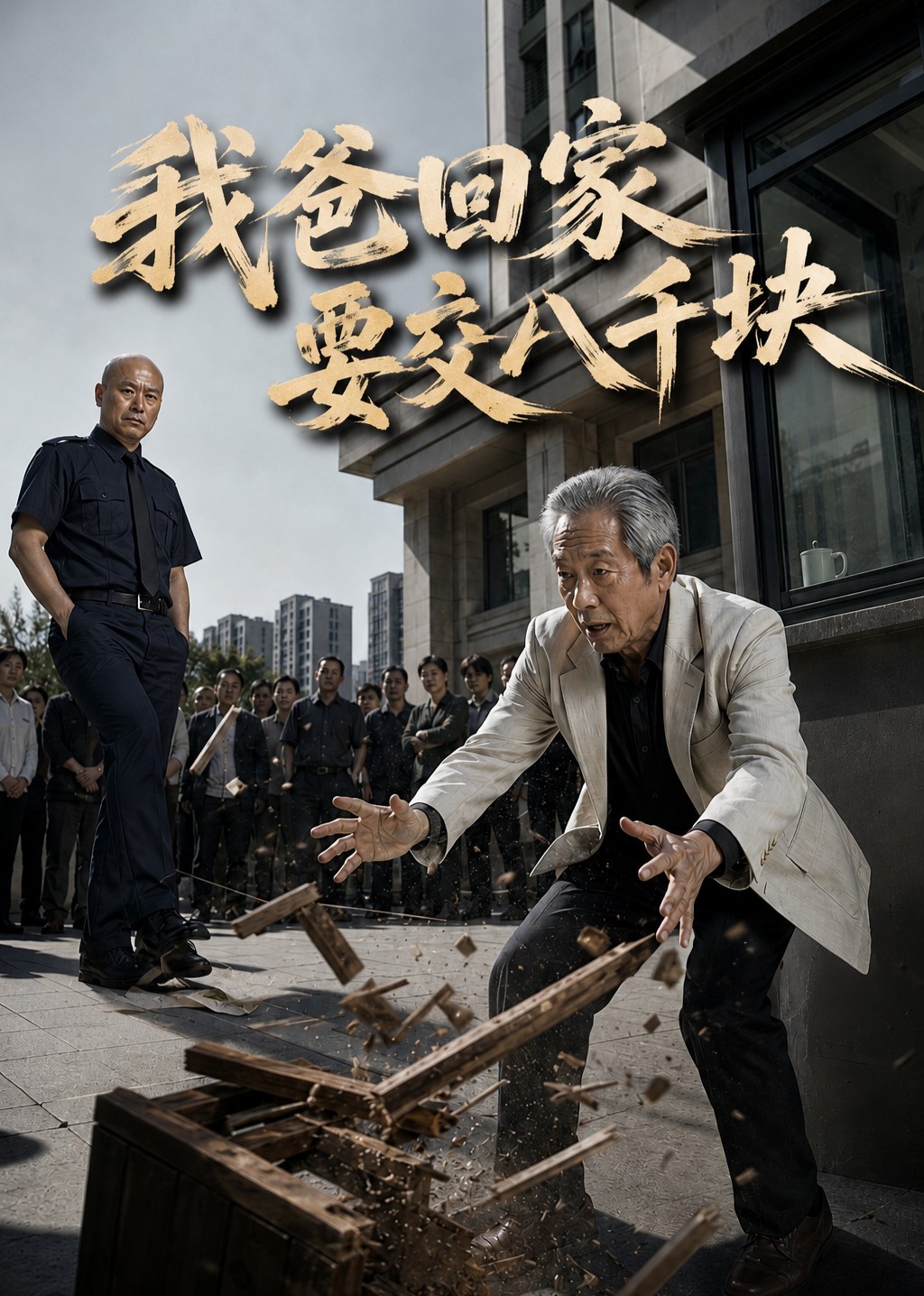 我爸回家要交八千块