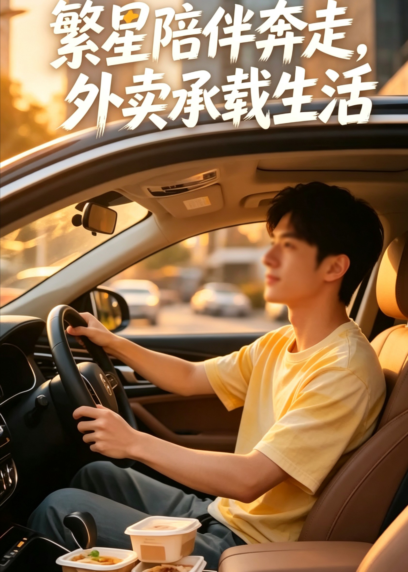 繁星陪伴奔走，外卖承载生活