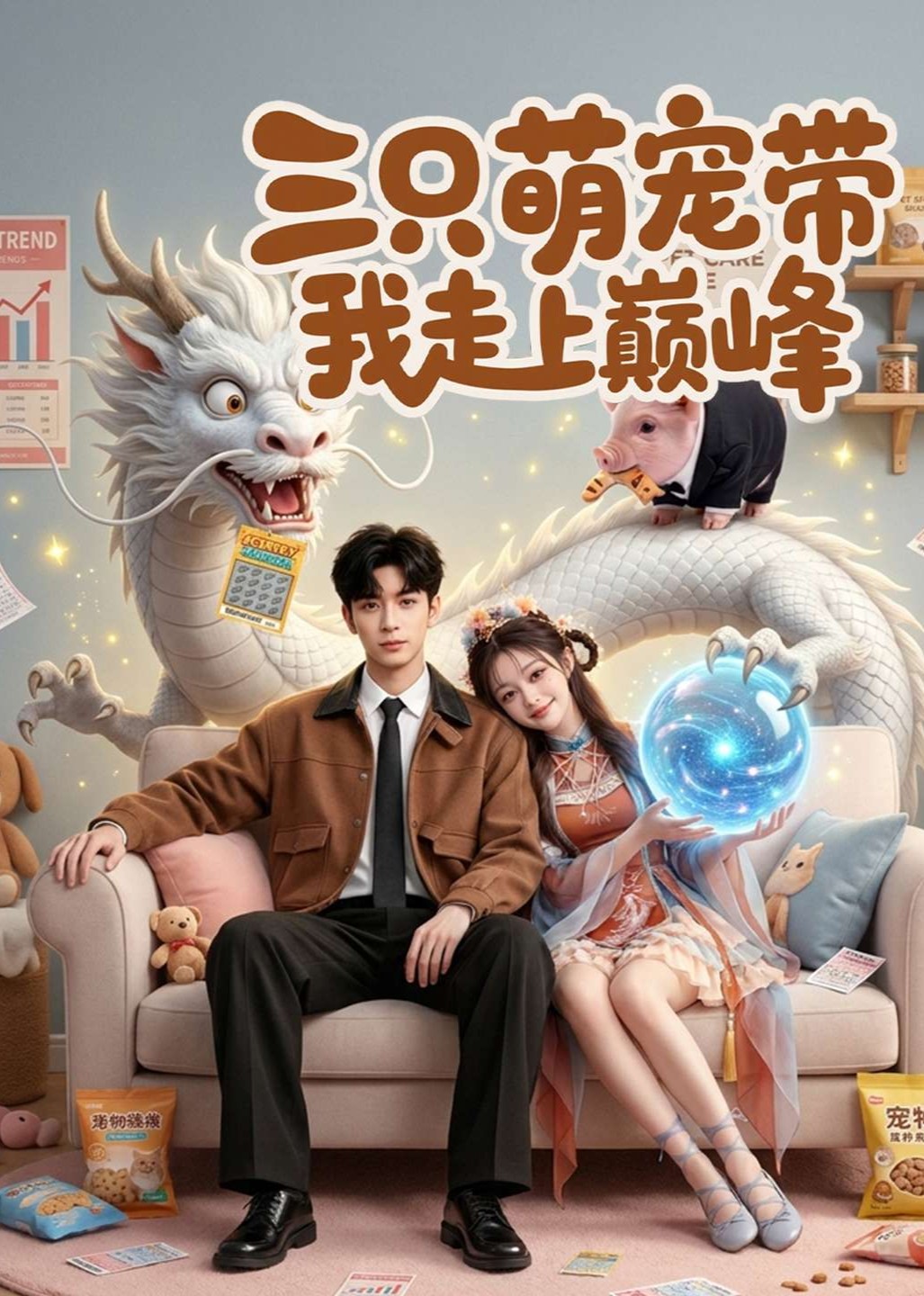 三只萌宠带我走上巅峰封面图