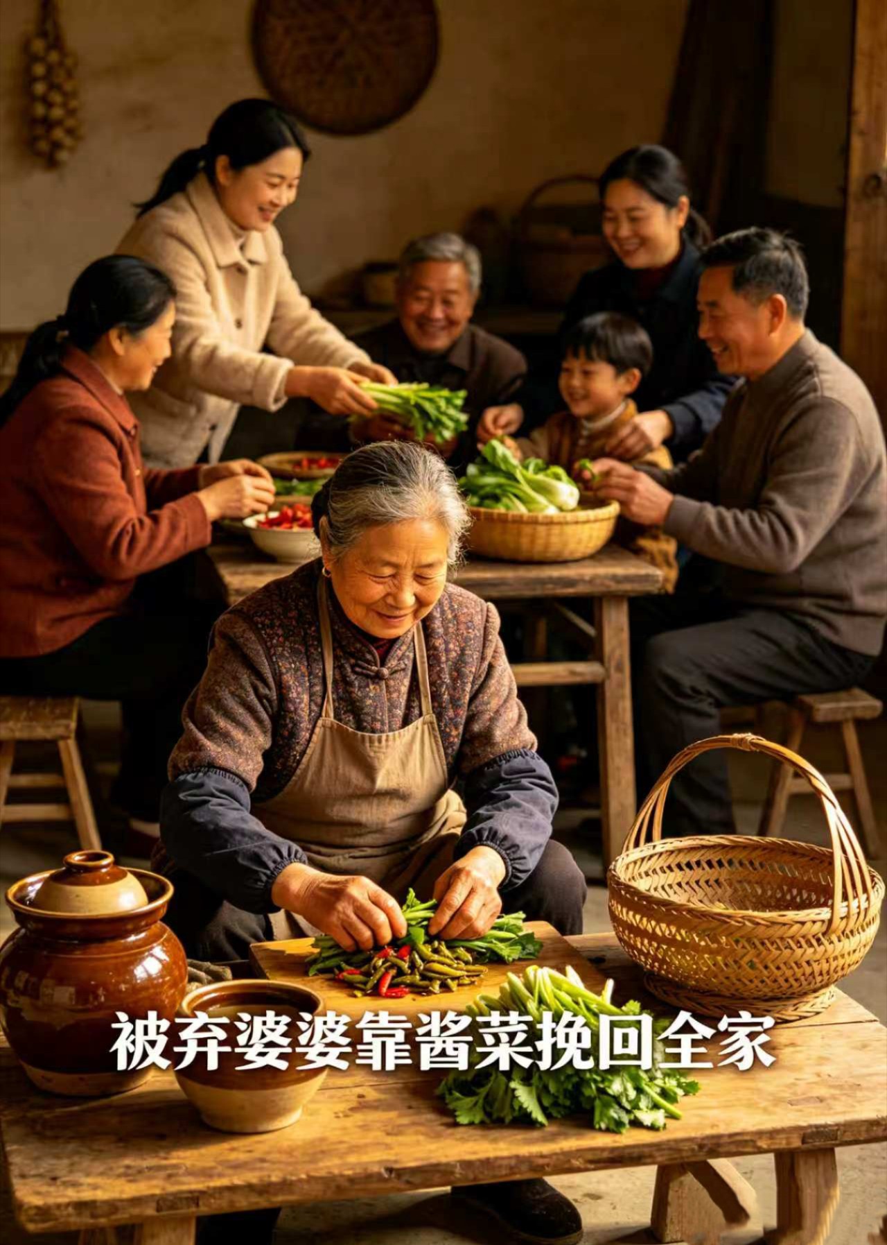 被弃婆婆靠酱菜挽回全家
