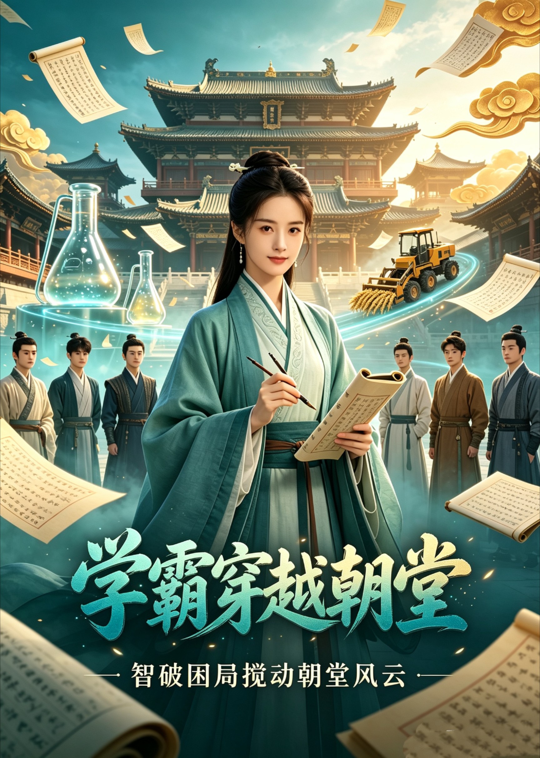 学霸穿越朝堂封面图