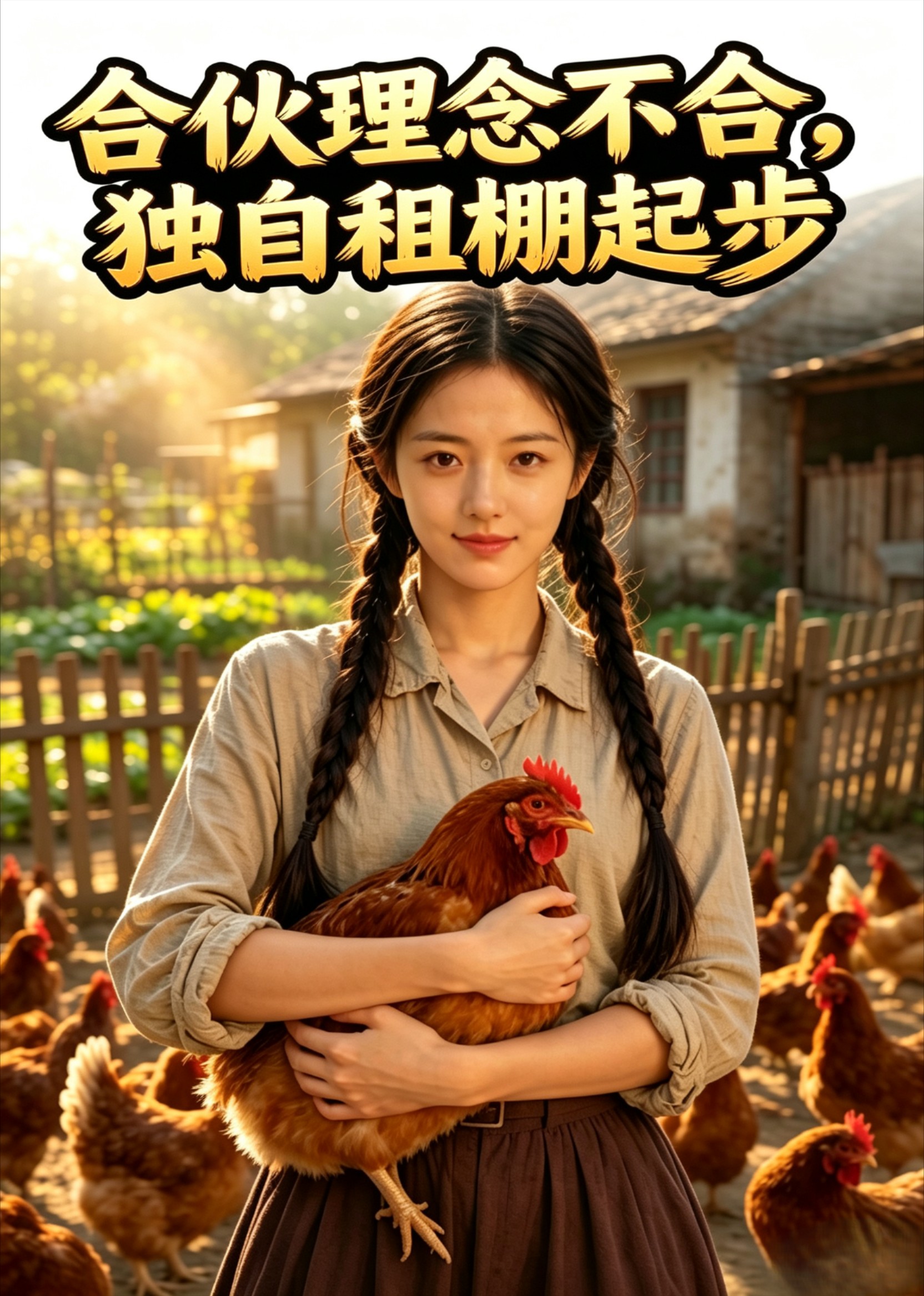合伙理念不合，独自租棚起步