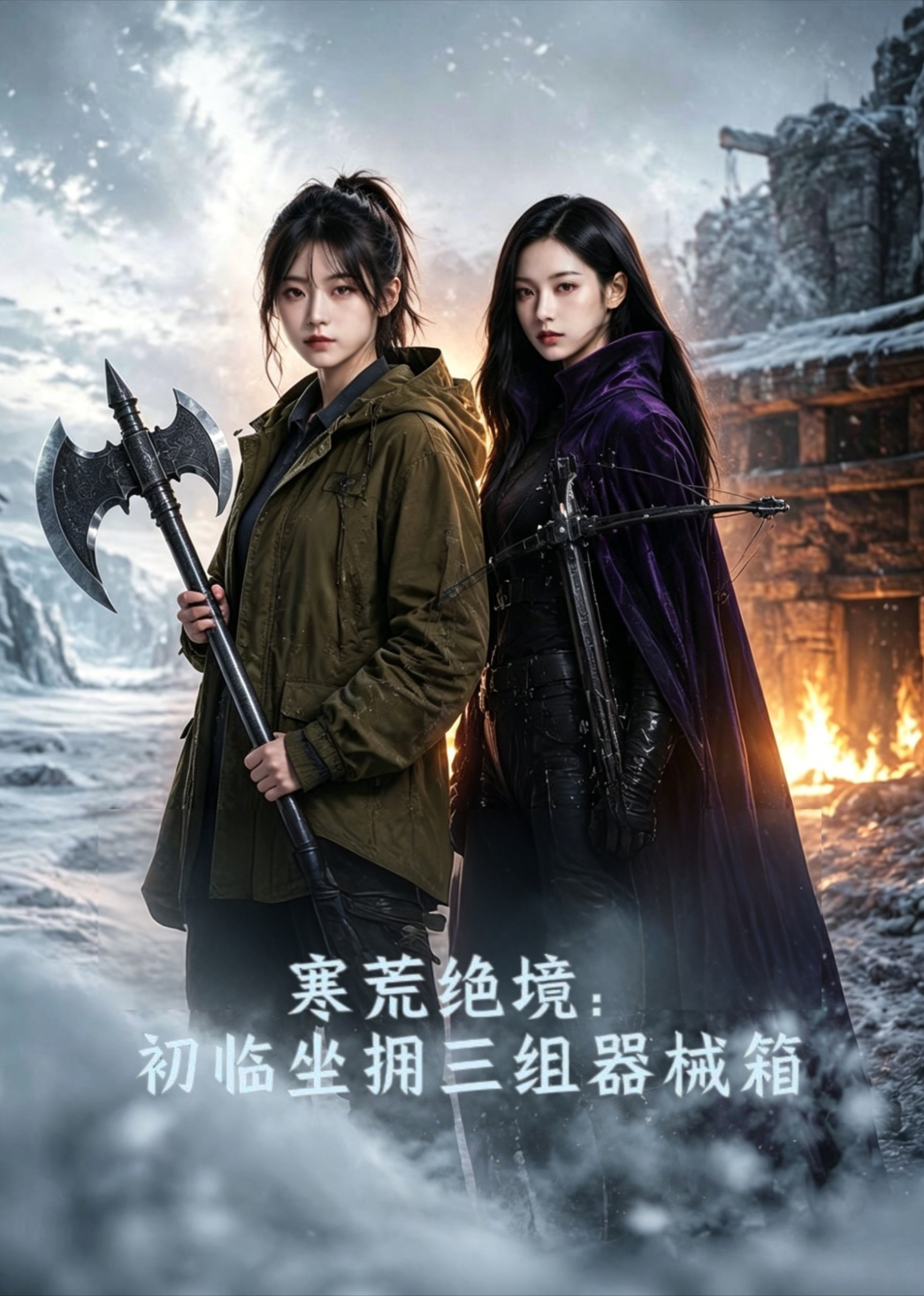 寒荒绝境：初临坐拥三组器械箱