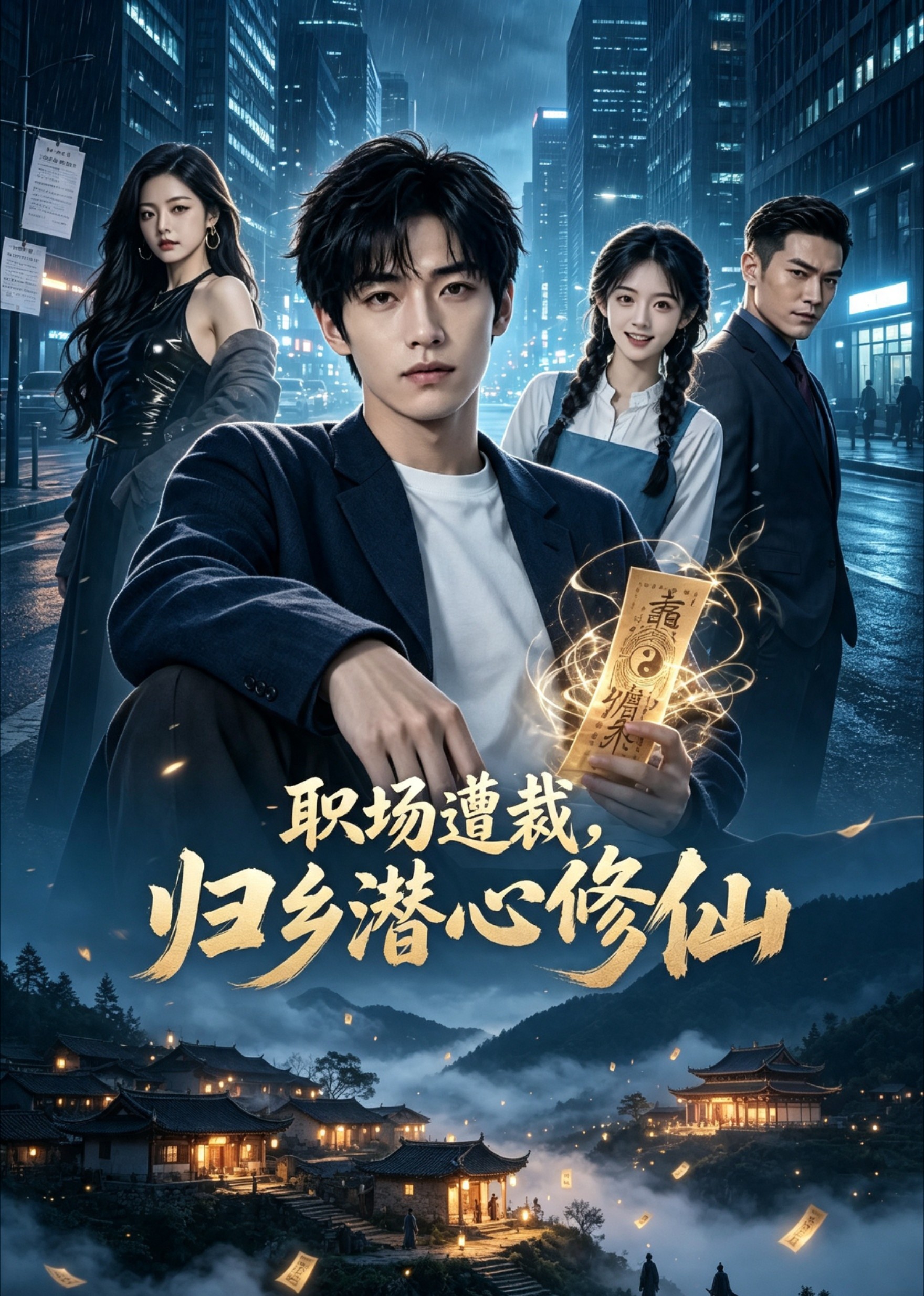 职场遭裁，归乡潜心修仙