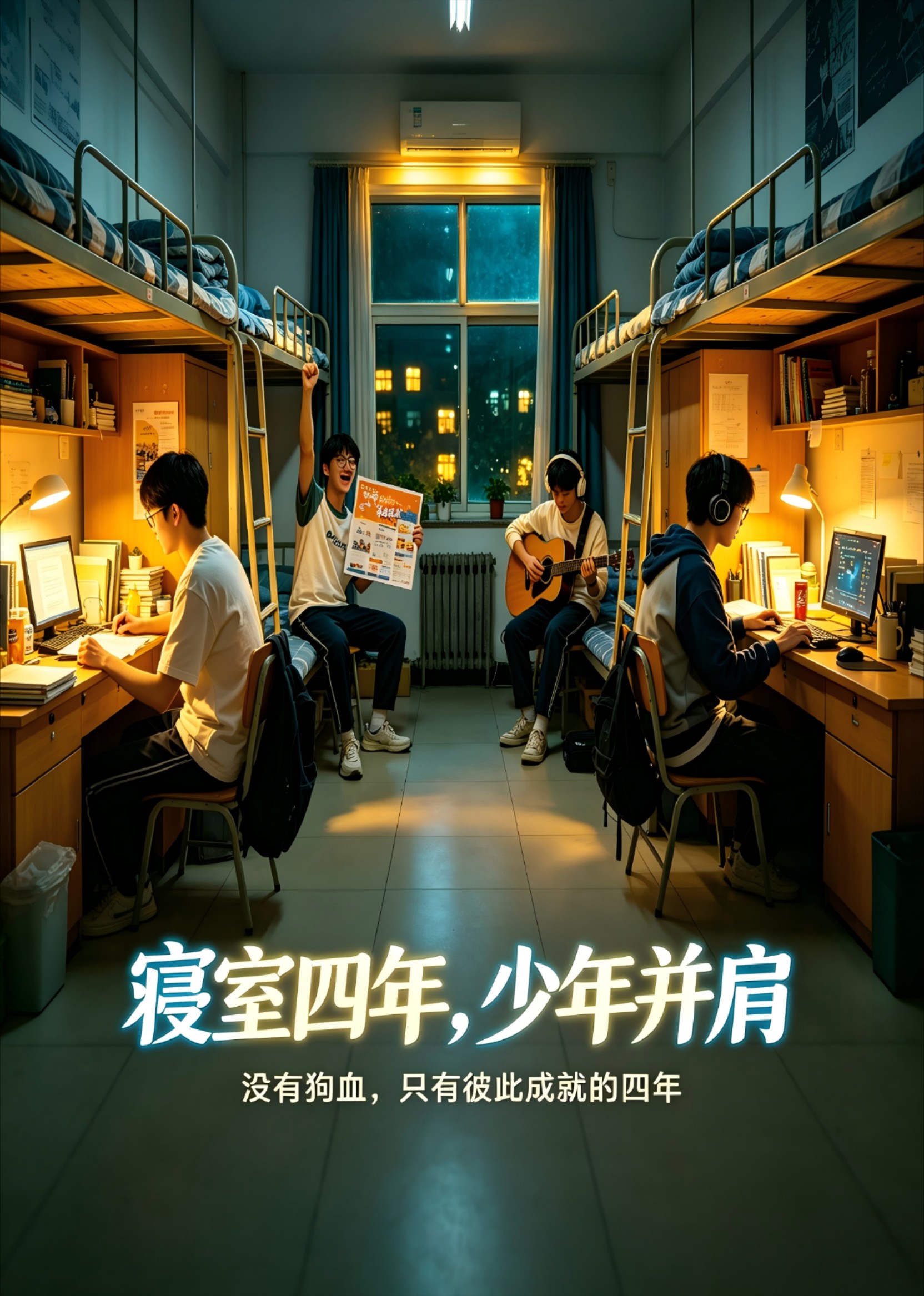 寝室四年，少年并肩