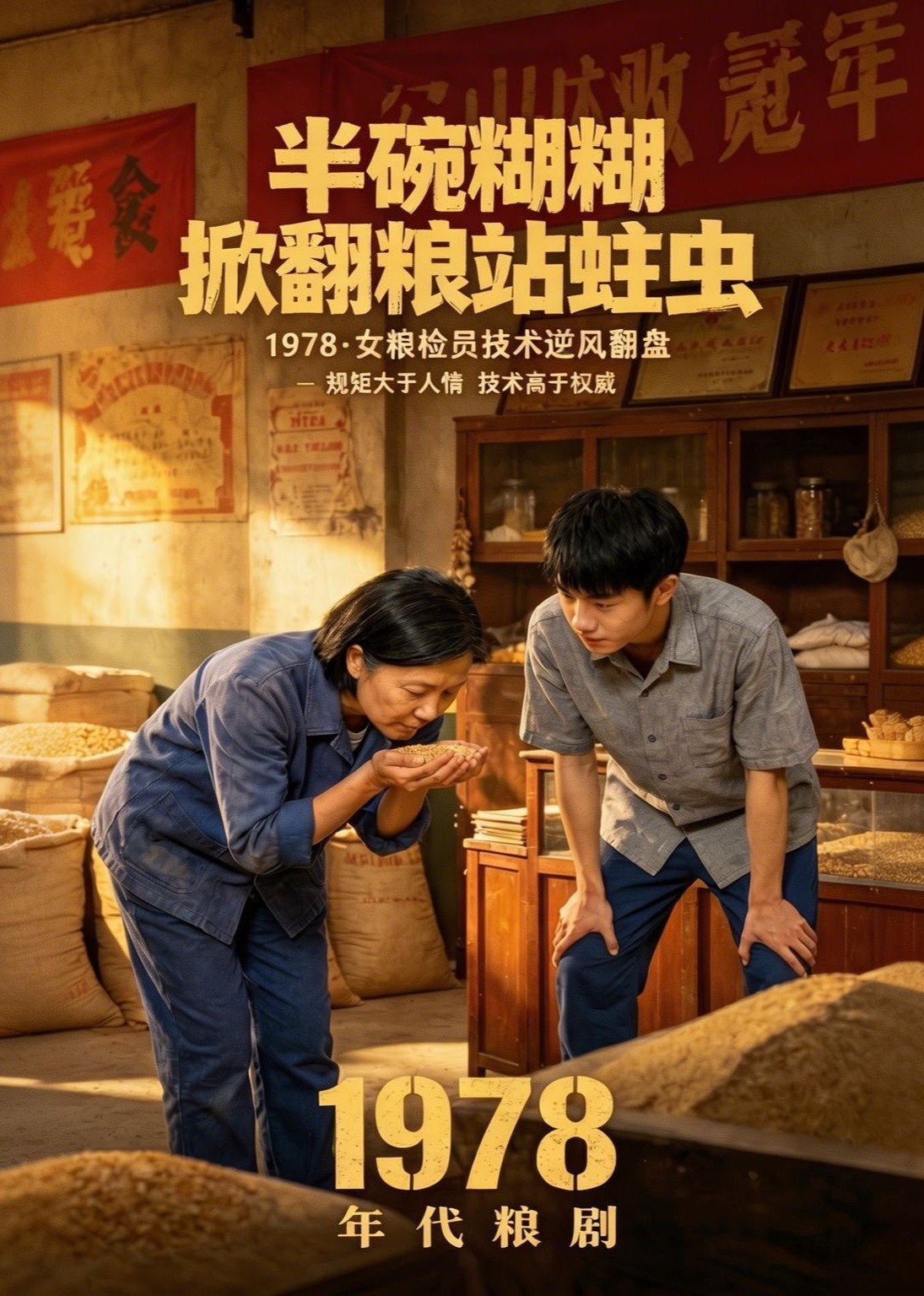 1978，半碗糊糊掀翻粮站蛀虫封面图