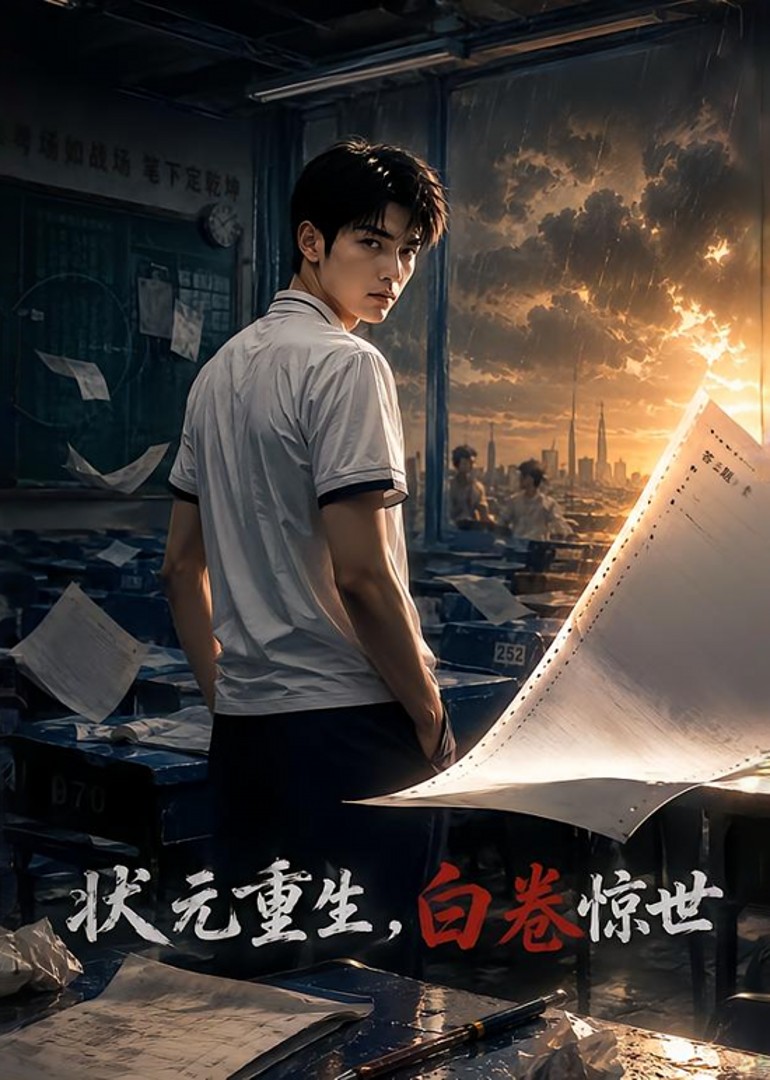 状元重生，白卷惊世封面图