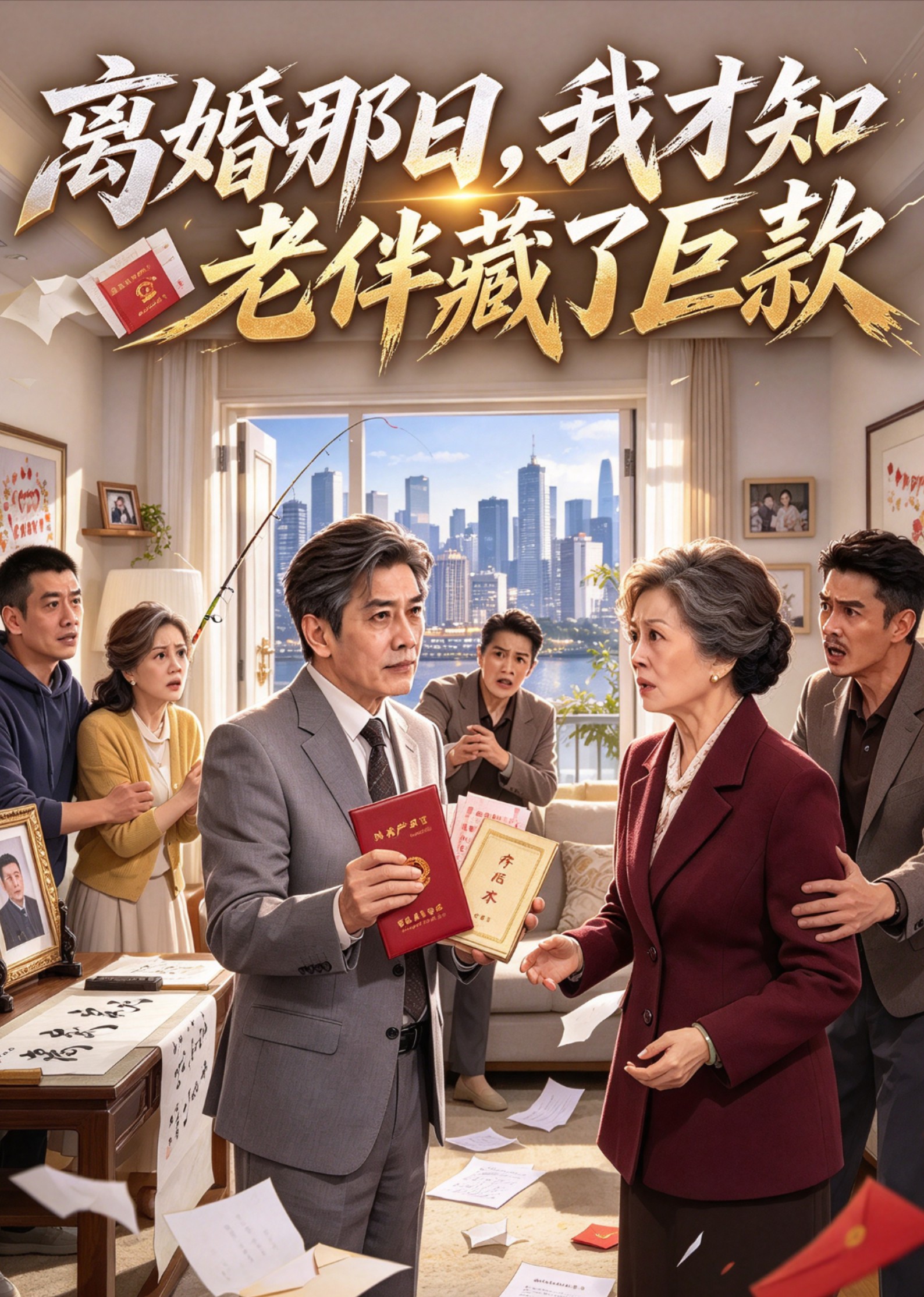 离婚那日，我才知老伴藏了巨款封面图