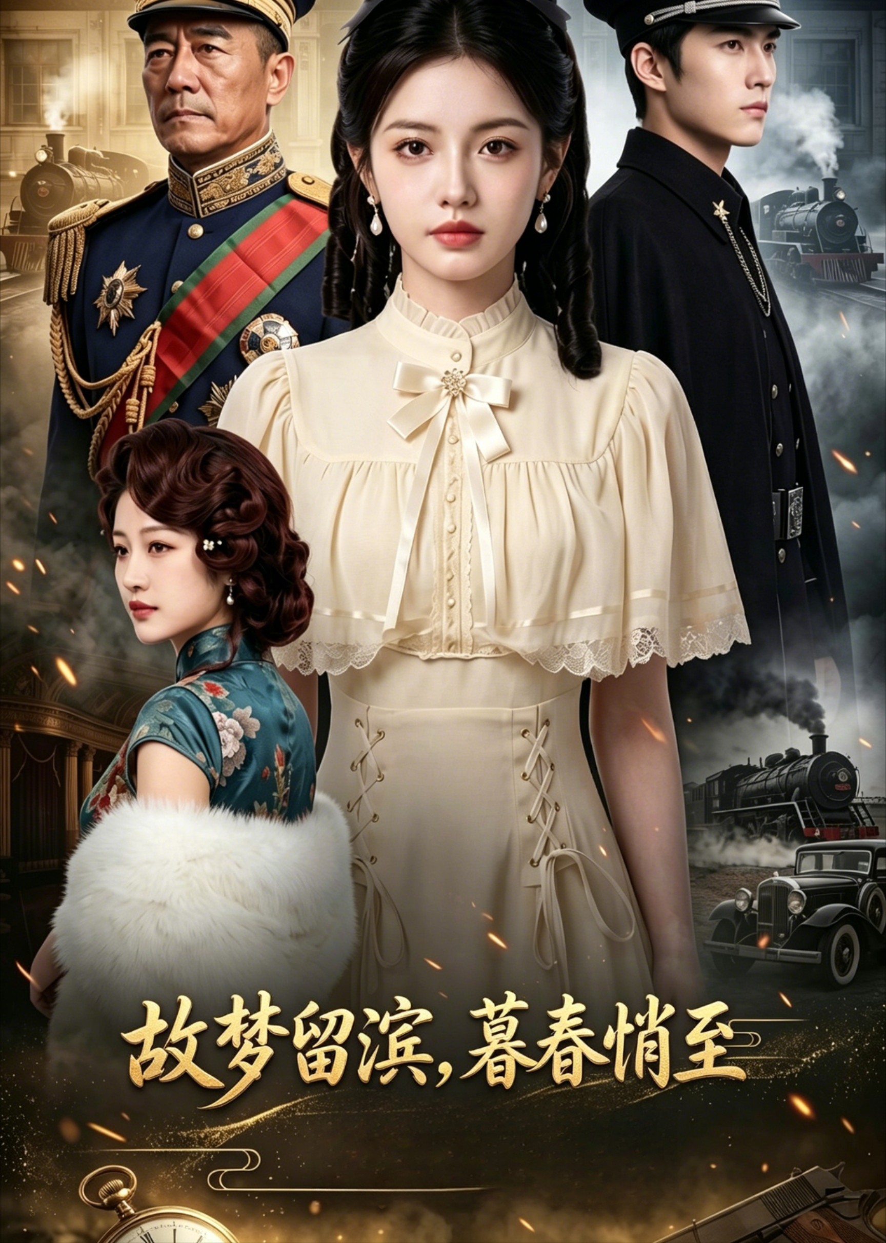故梦留滨，暮春悄至