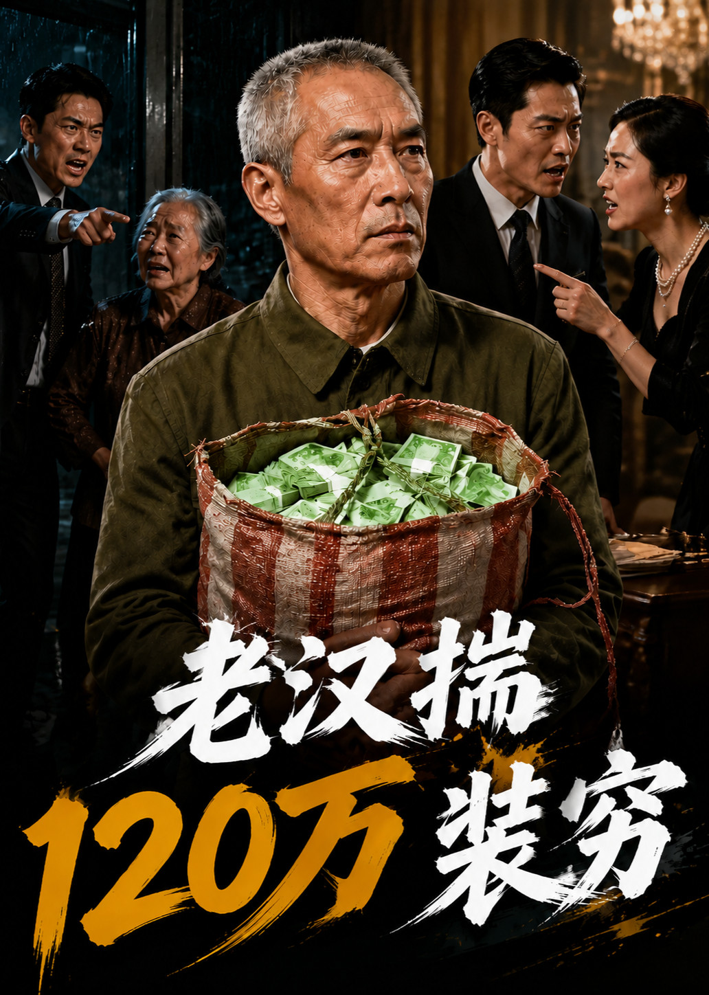 老汉揣120万装穷