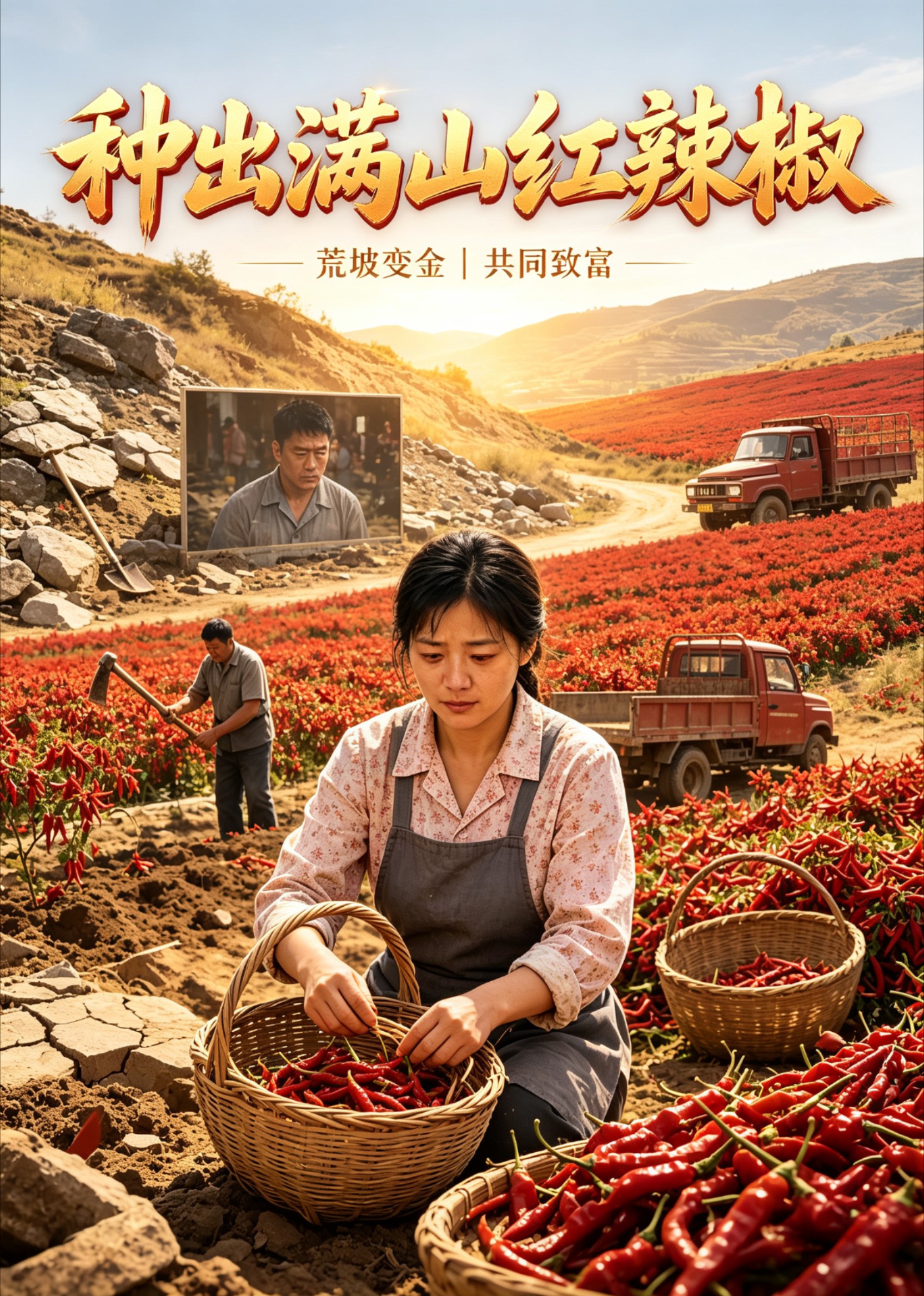 种出满山红辣椒