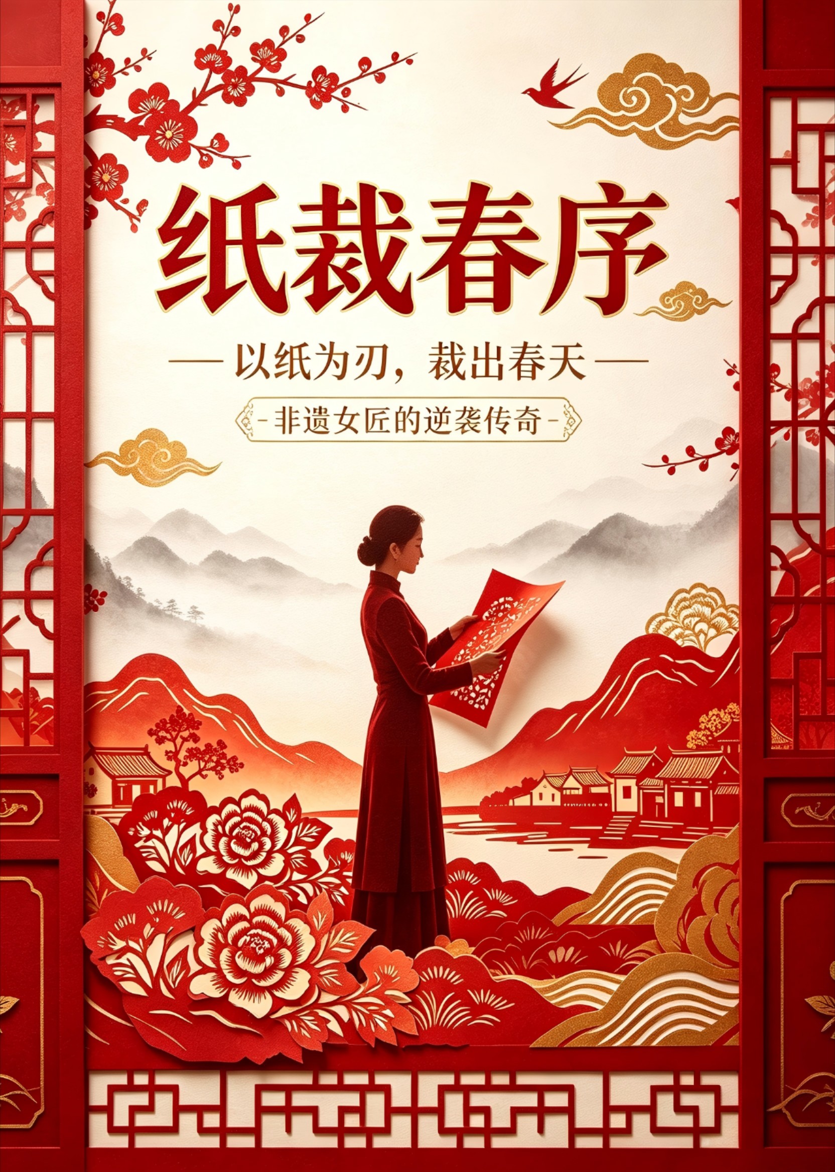 纸裁春序