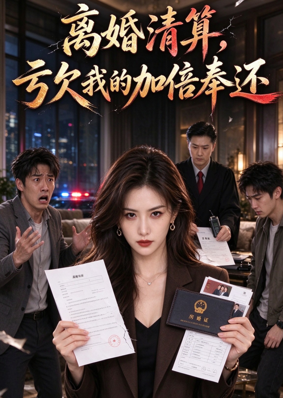 离婚清算，亏欠我的加倍奉还封面图