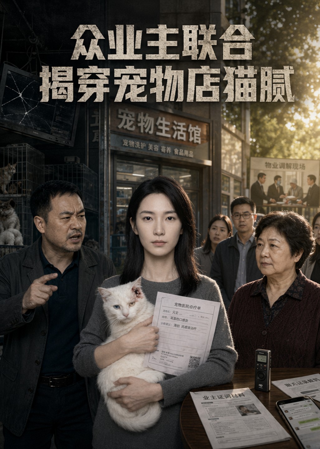 众业主联合揭穿宠物店猫腻
