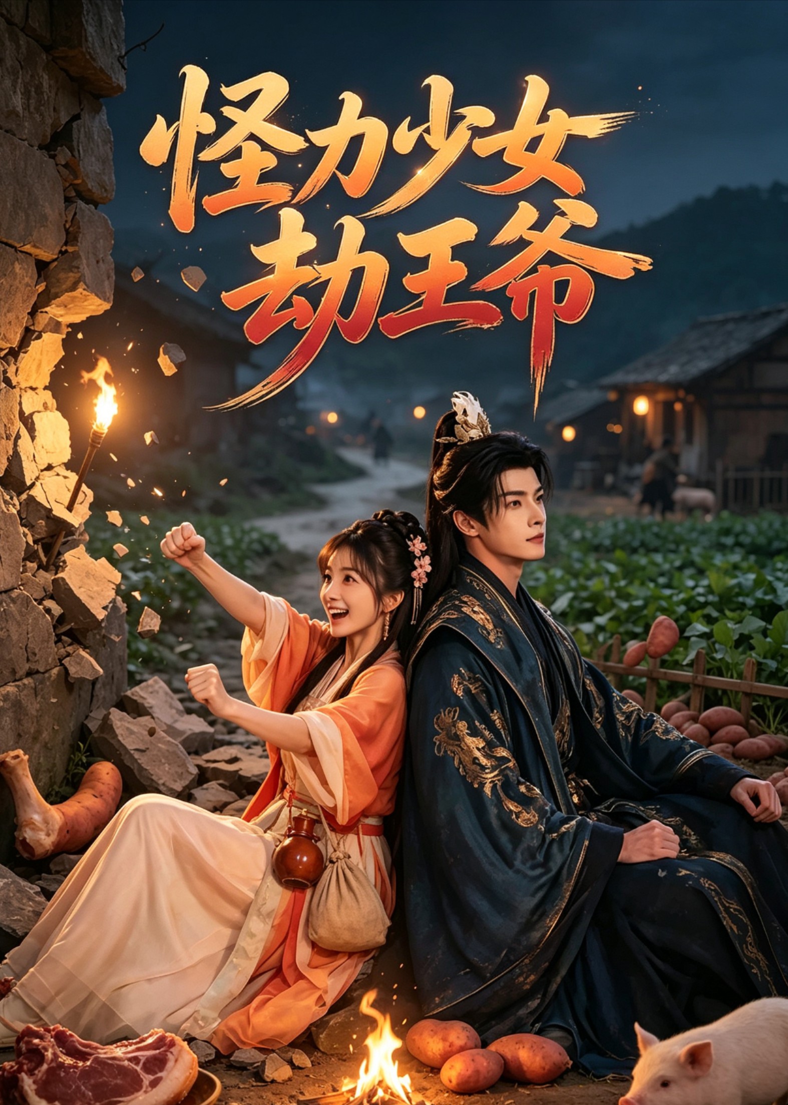 怪力少女劫王爷