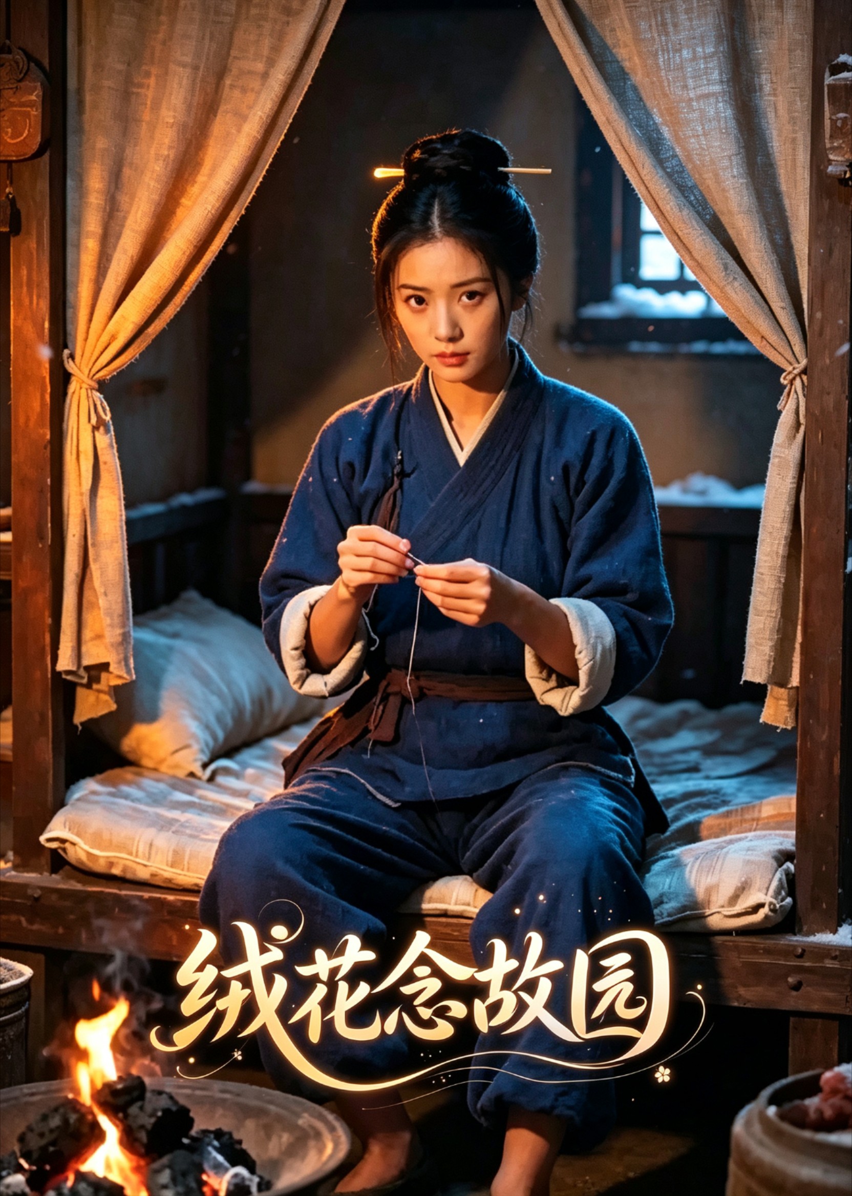 绒花念故园