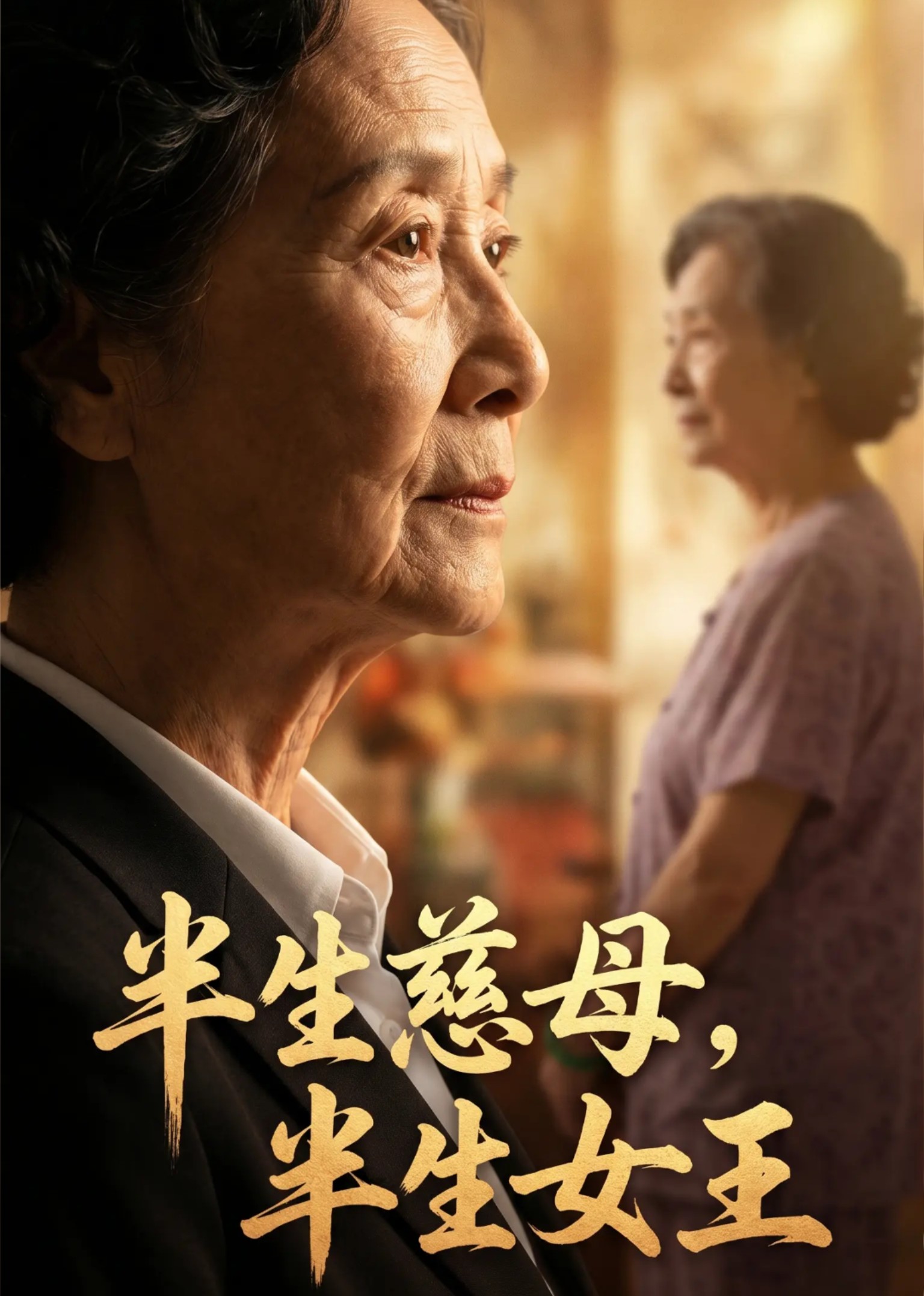 半生慈母，半生女王