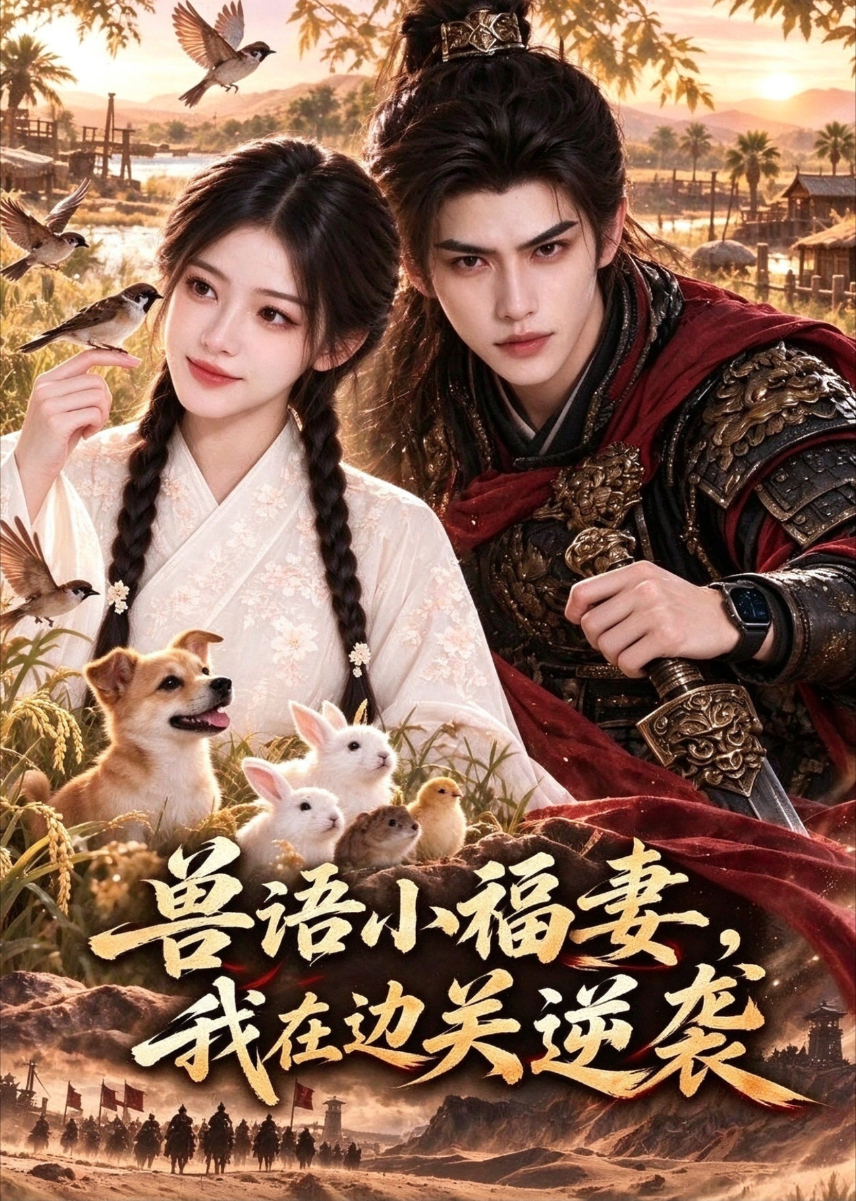 兽语小福妻，我在边关逆袭封面图