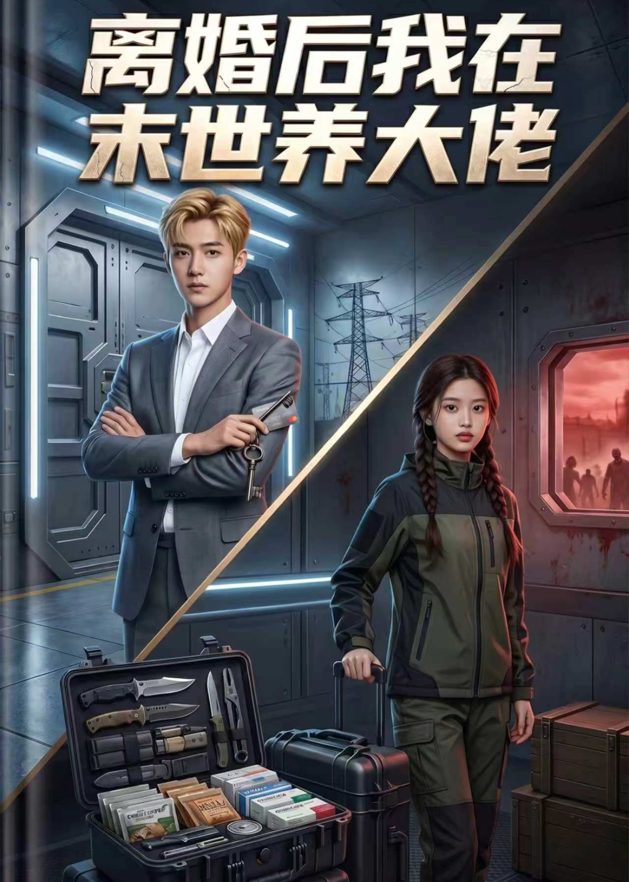 离婚后我在末世养大佬封面图