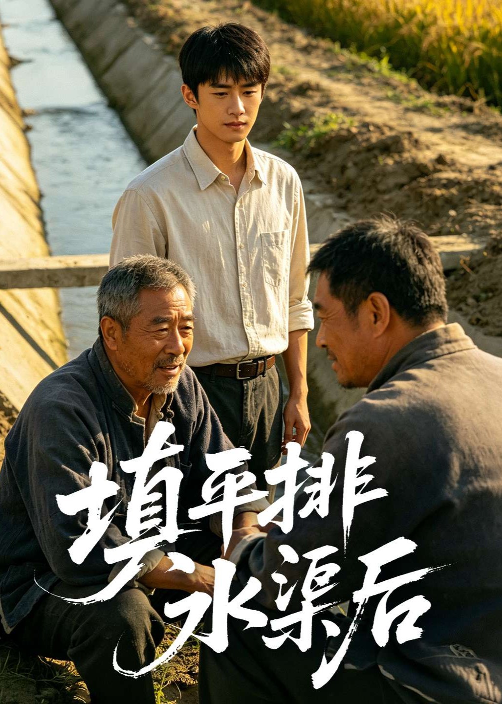 填平排水渠后