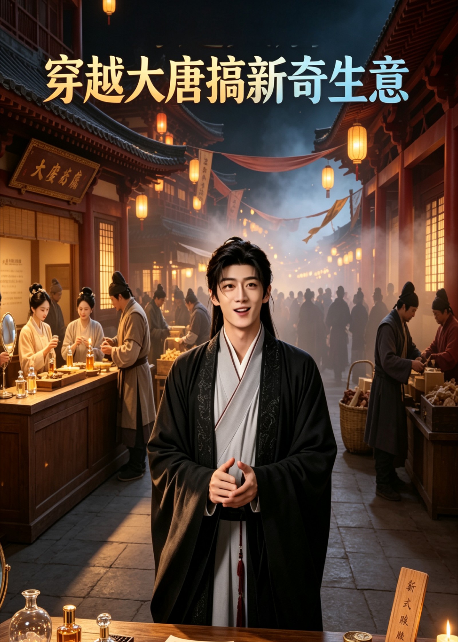 穿越大唐搞新奇生意封面图