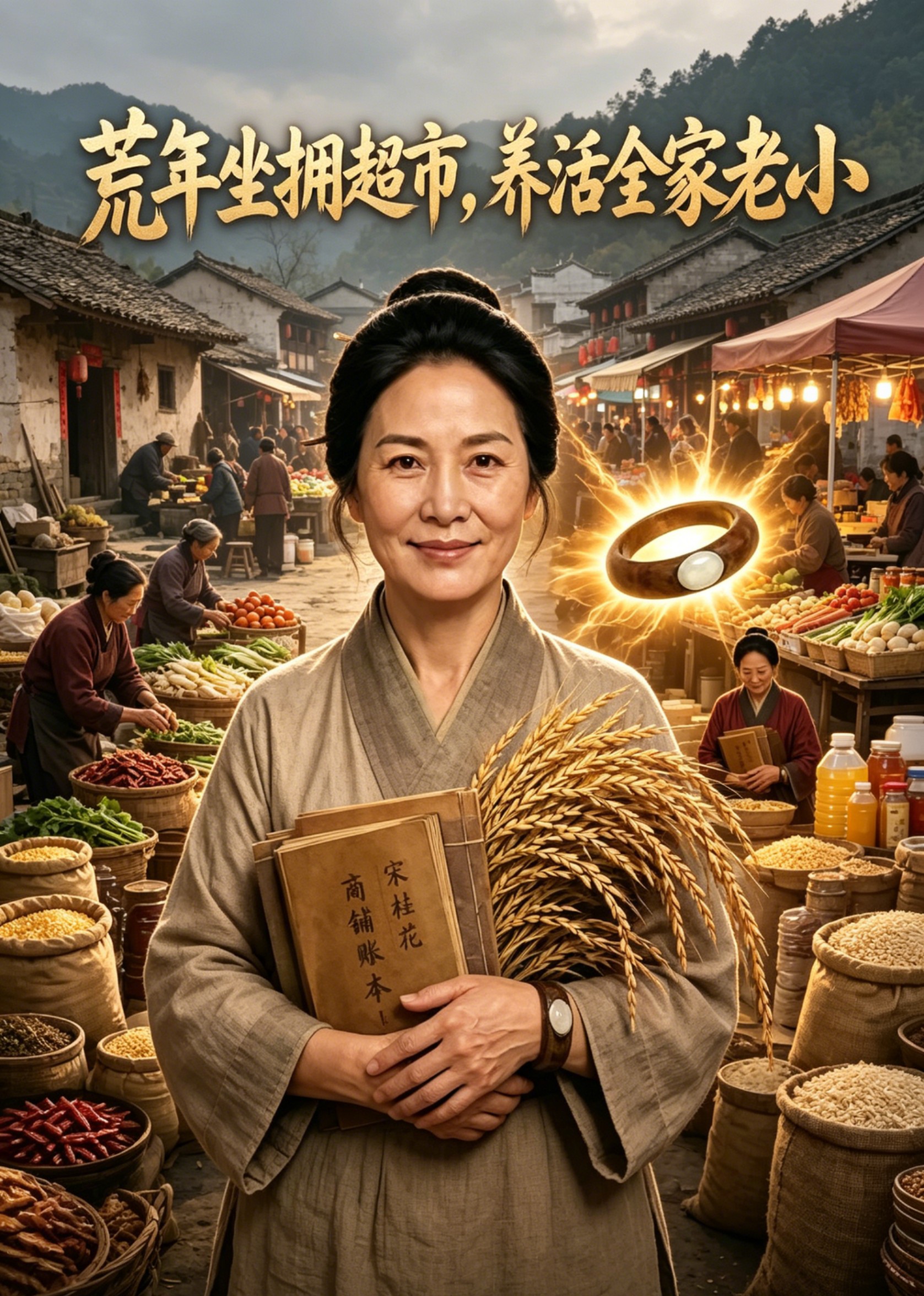 荒年坐拥超市，养活全家老小
