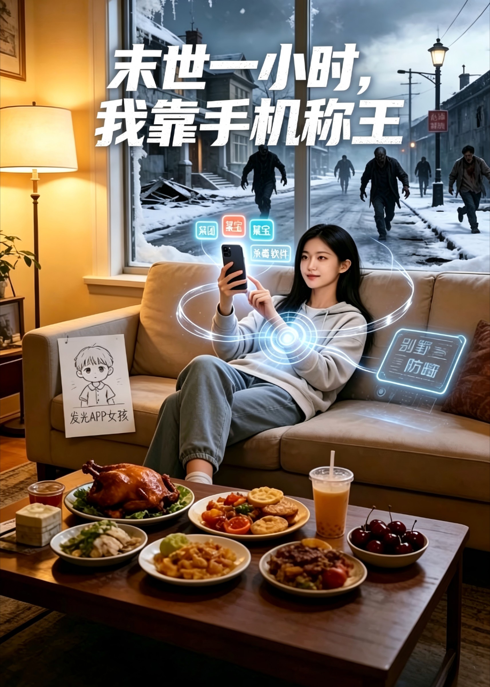 末世一小时，我靠手机称王封面图