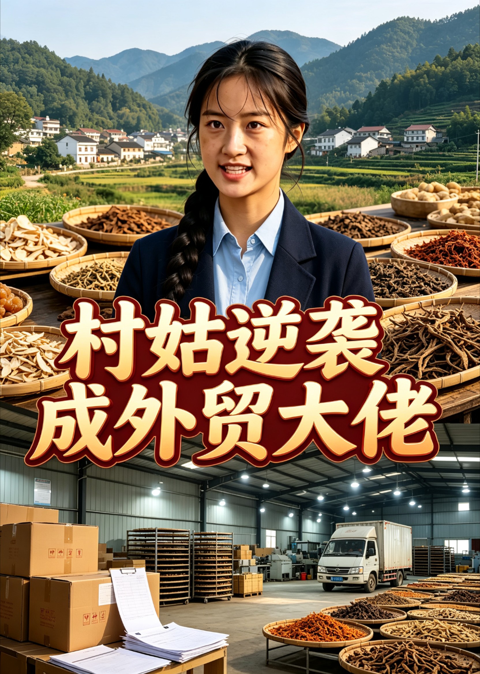 村姑逆袭成外贸大佬封面图