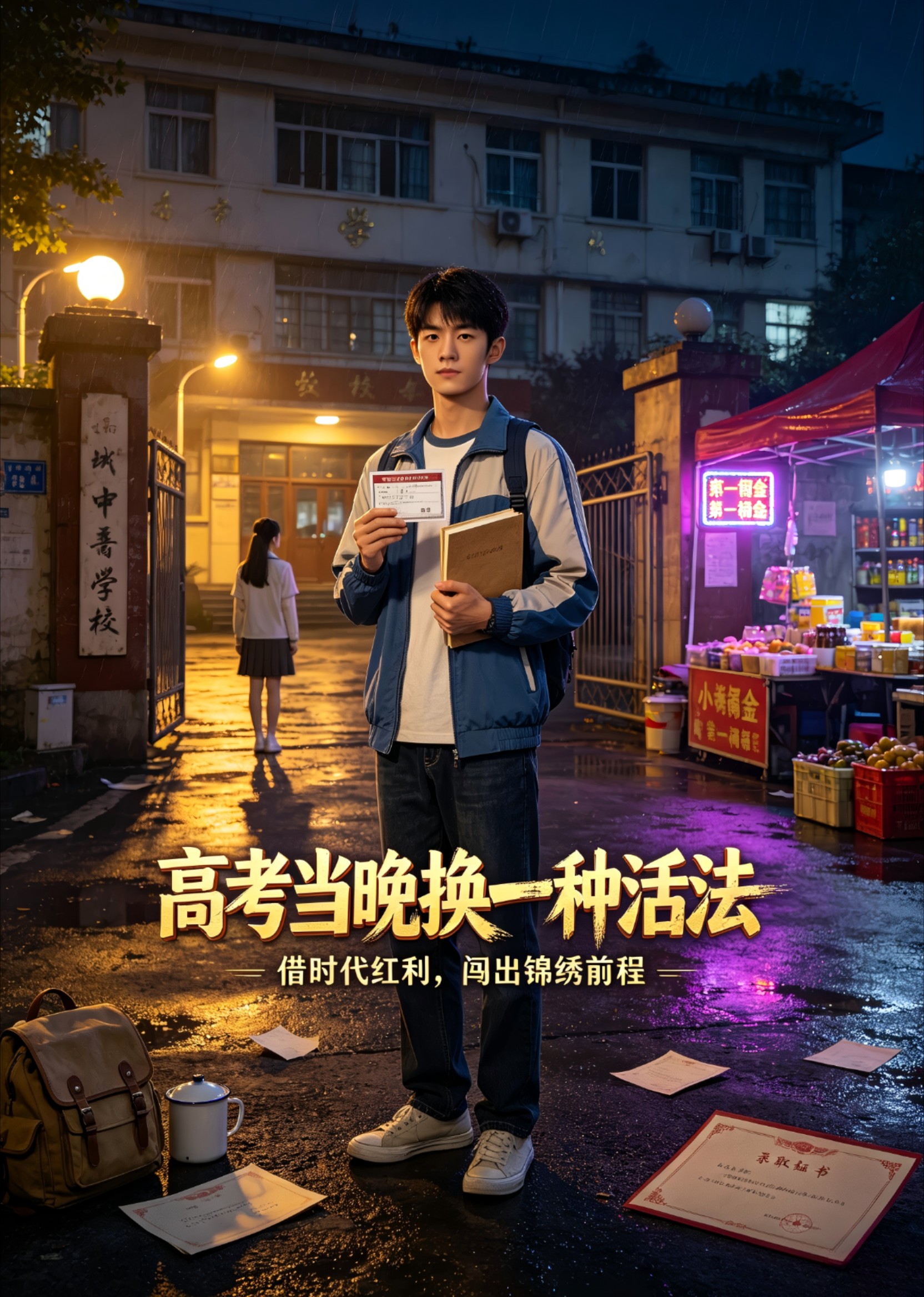 高考当晚换一种活法