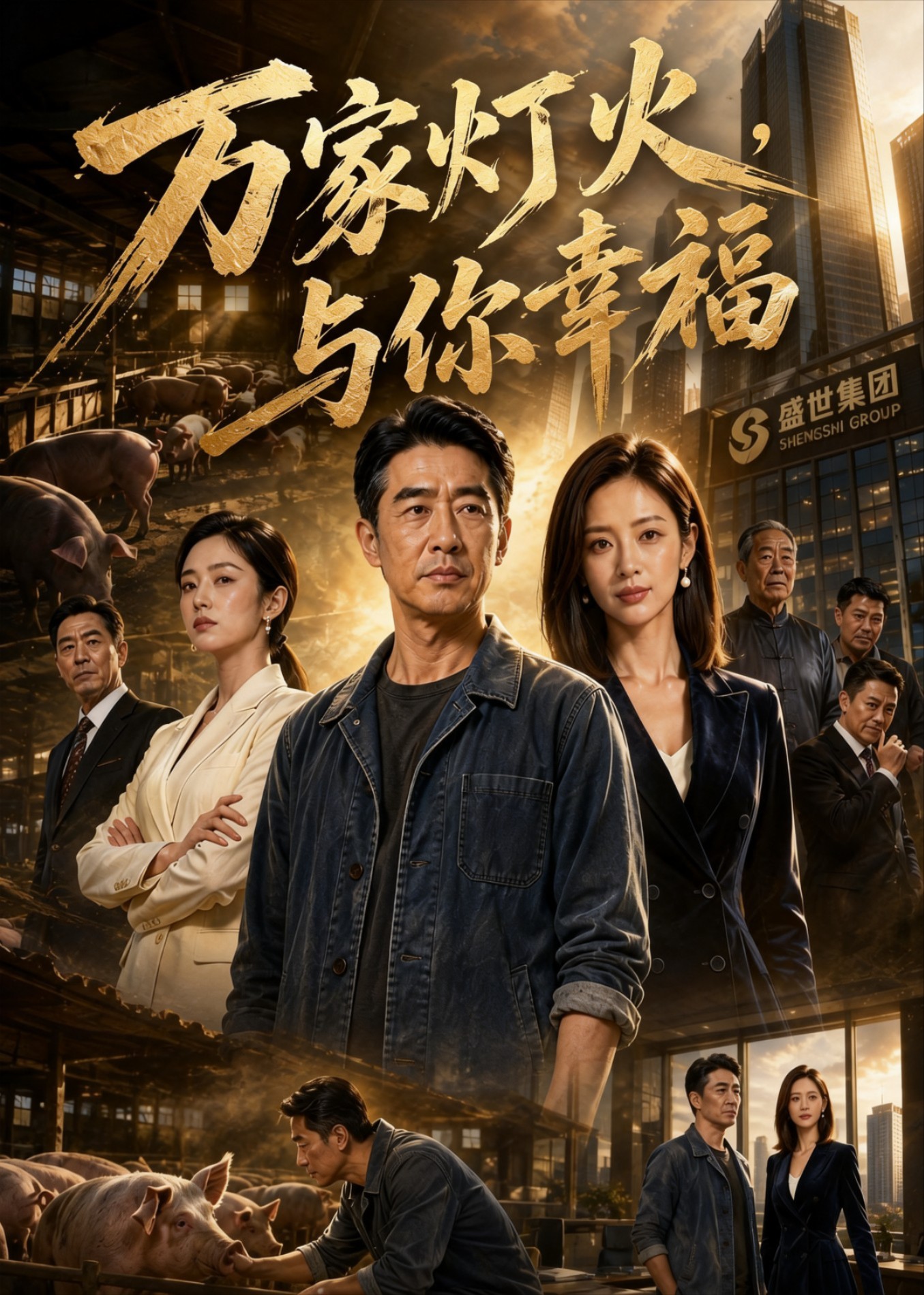 万家灯火，与你幸福
