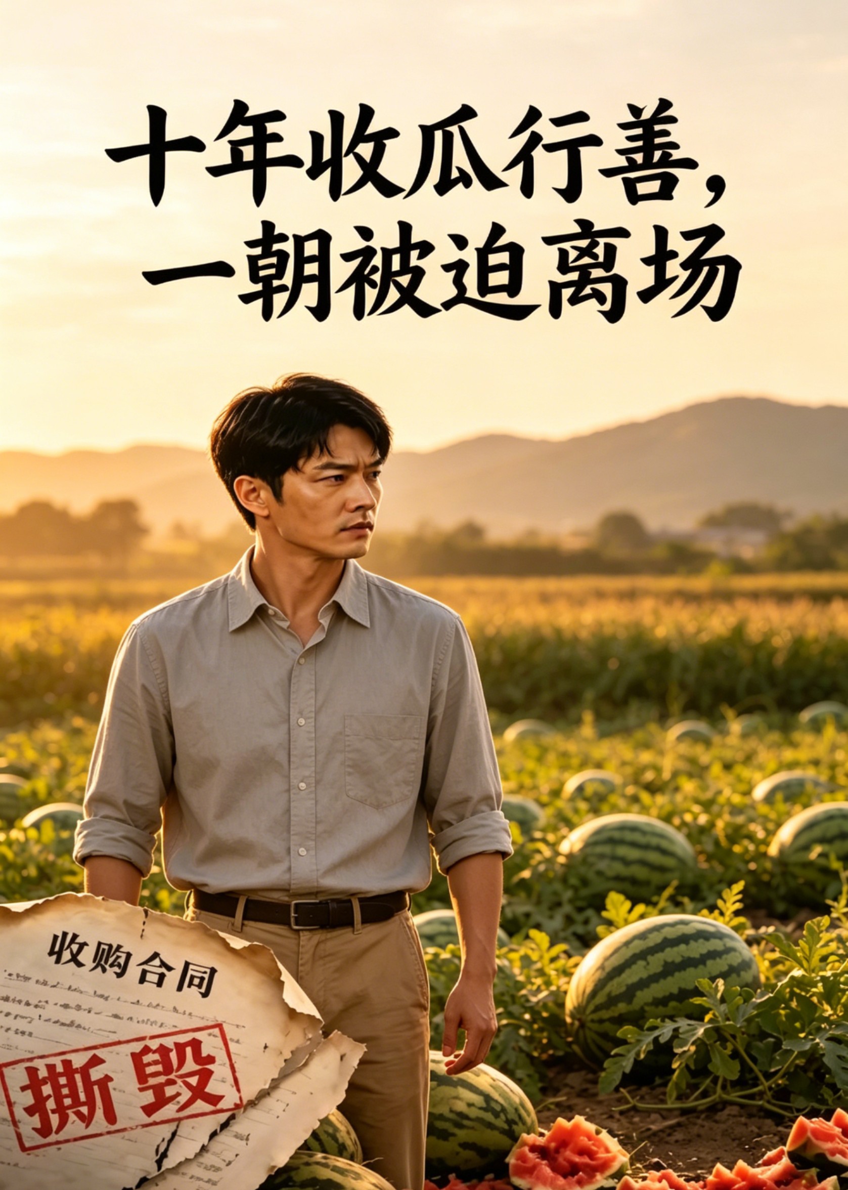 十年收瓜行善，一朝被迫离场