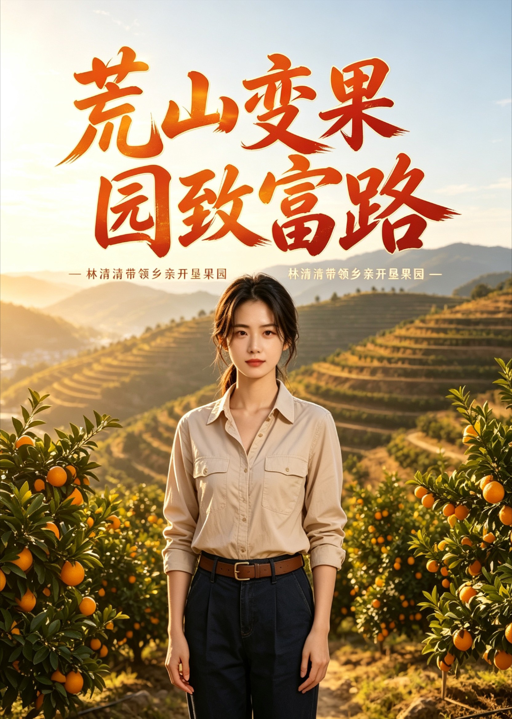 荒山变果园致富路