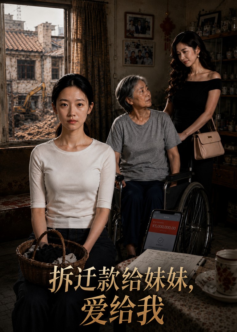 拆迁款给妹妹，爱给我封面图