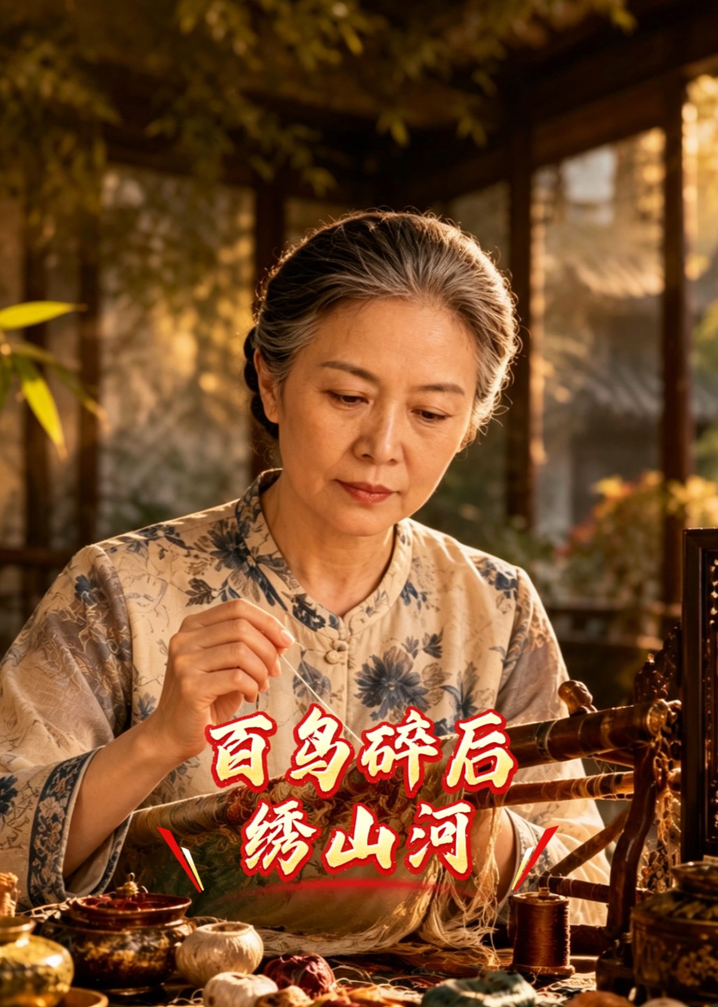 百鸟碎后绣山河