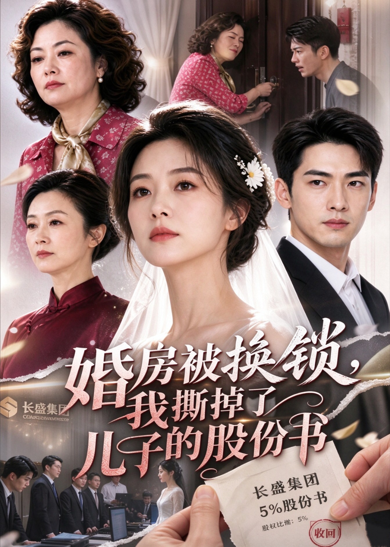婚房被换锁，我撕掉了儿子的股份书封面图