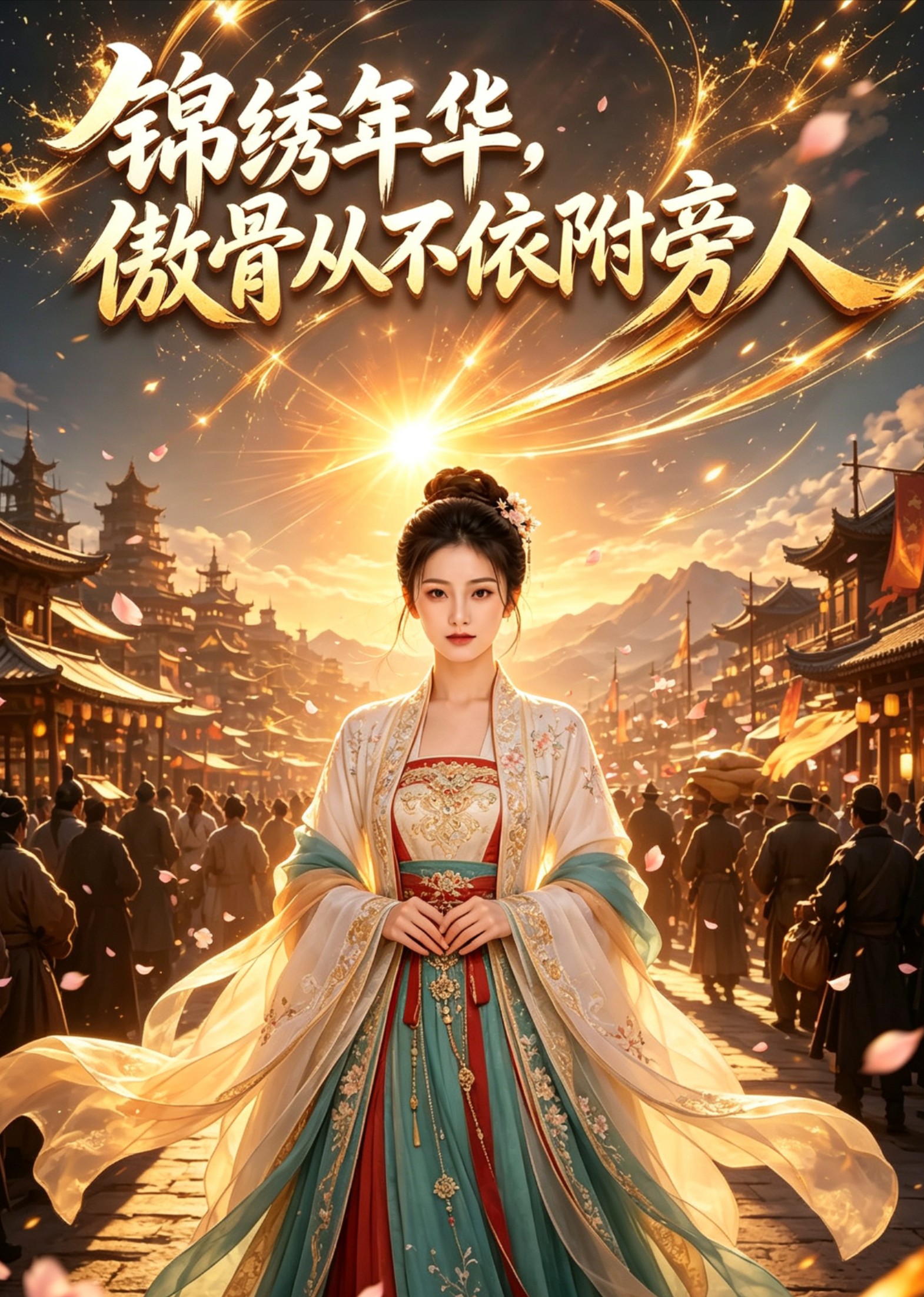 锦绣年华，傲骨从不依附旁人
