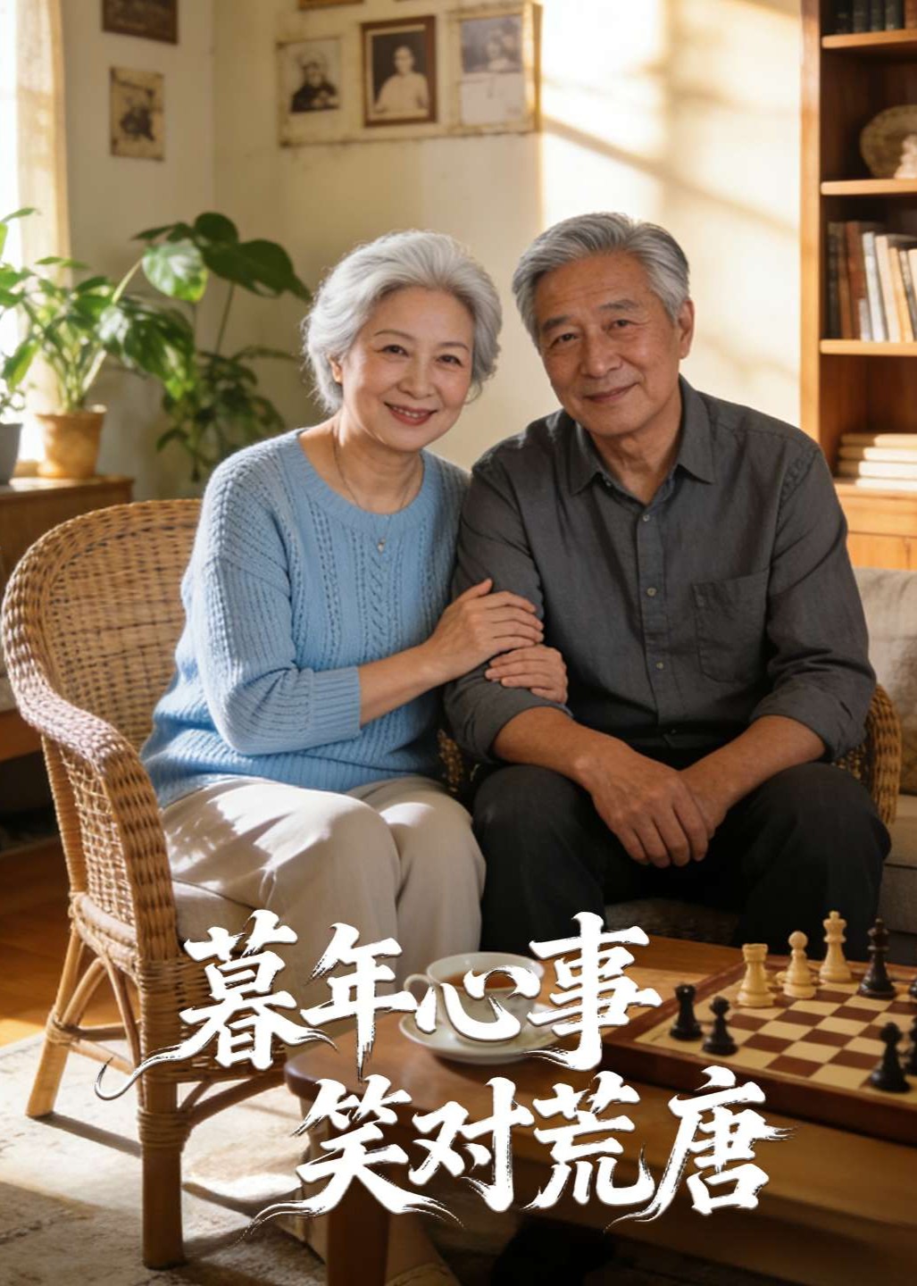 暮年心事笑对荒唐