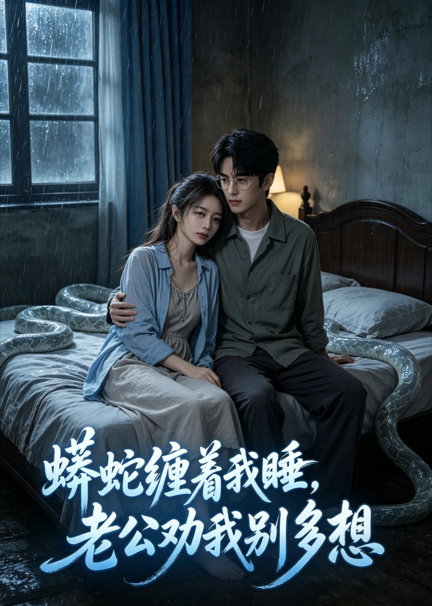 蟒蛇缠着我睡，老公劝我别多想