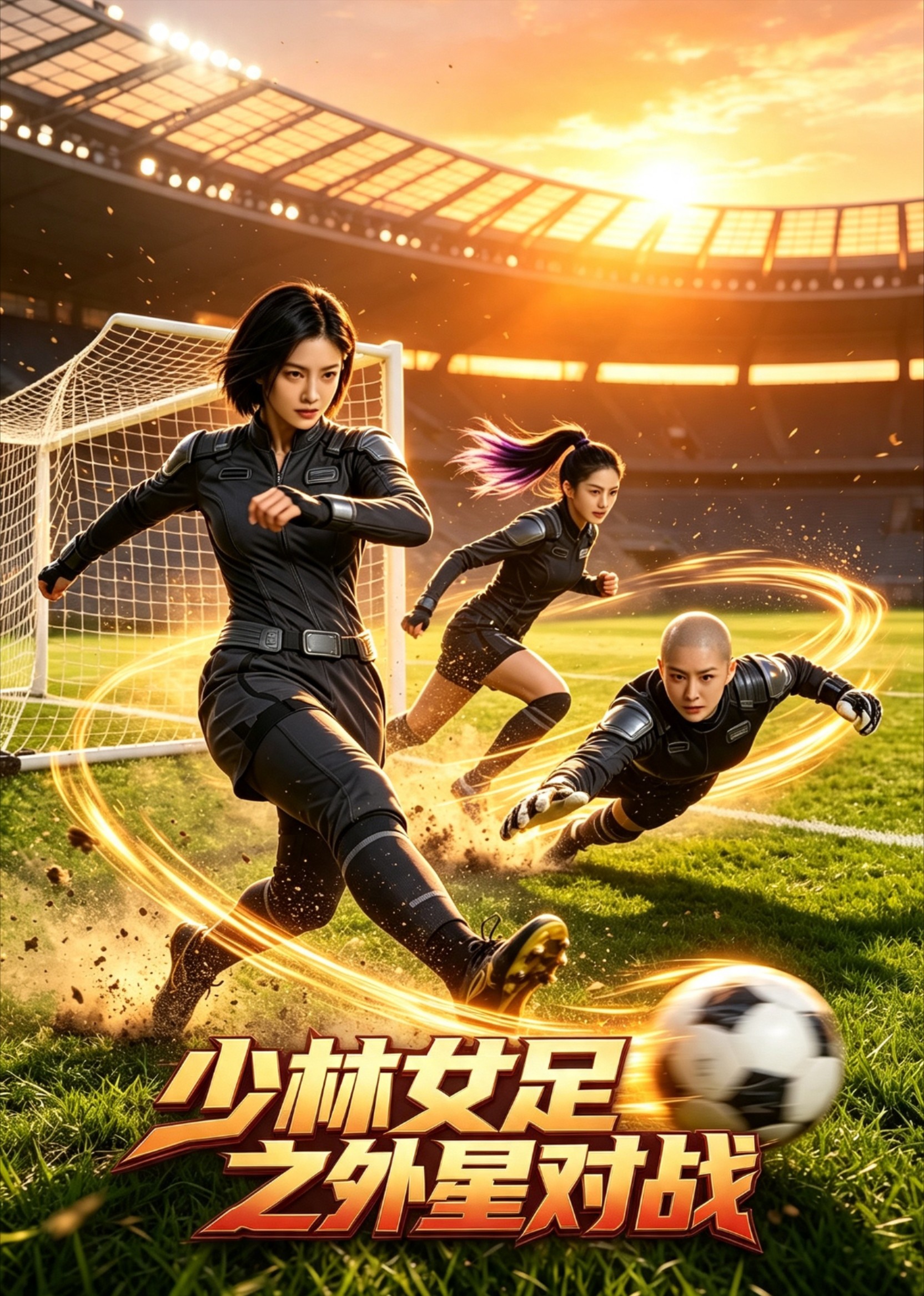 少林女足之外星对战