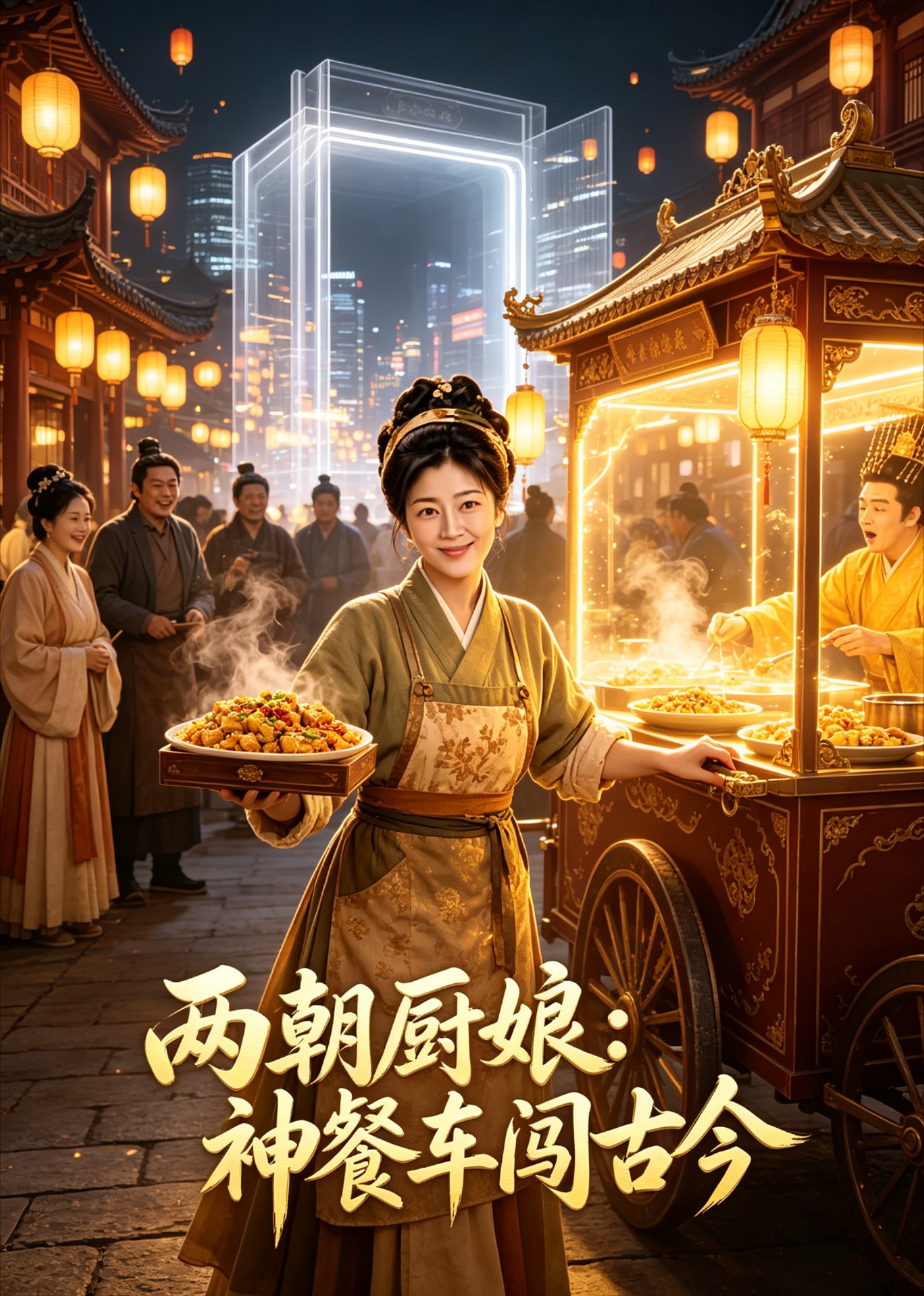 两朝厨娘：神餐车闯古今封面图
