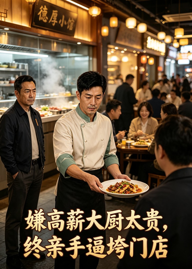 嫌高薪大厨太贵，终亲手逼垮门店封面图