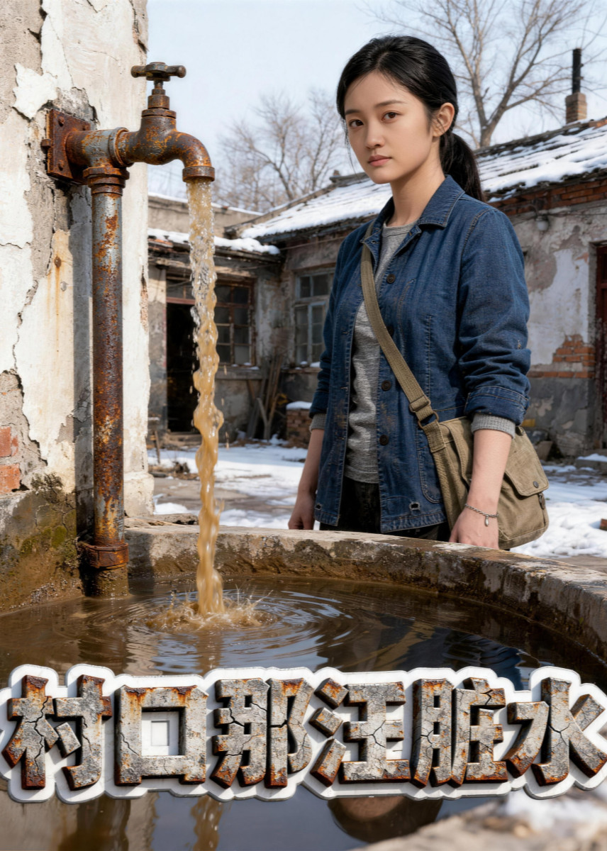 村口那汪脏水