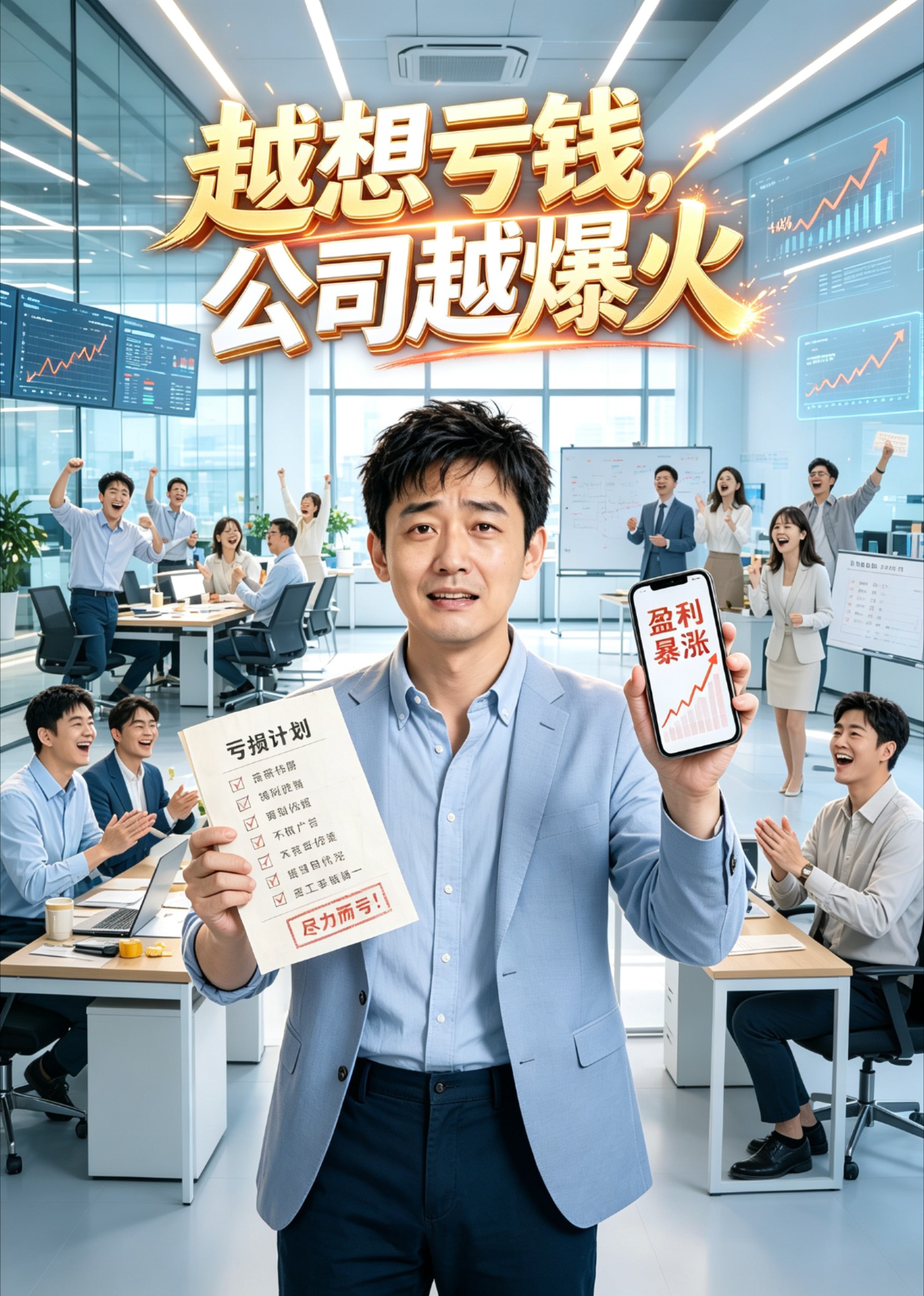 越想亏钱，公司越爆火