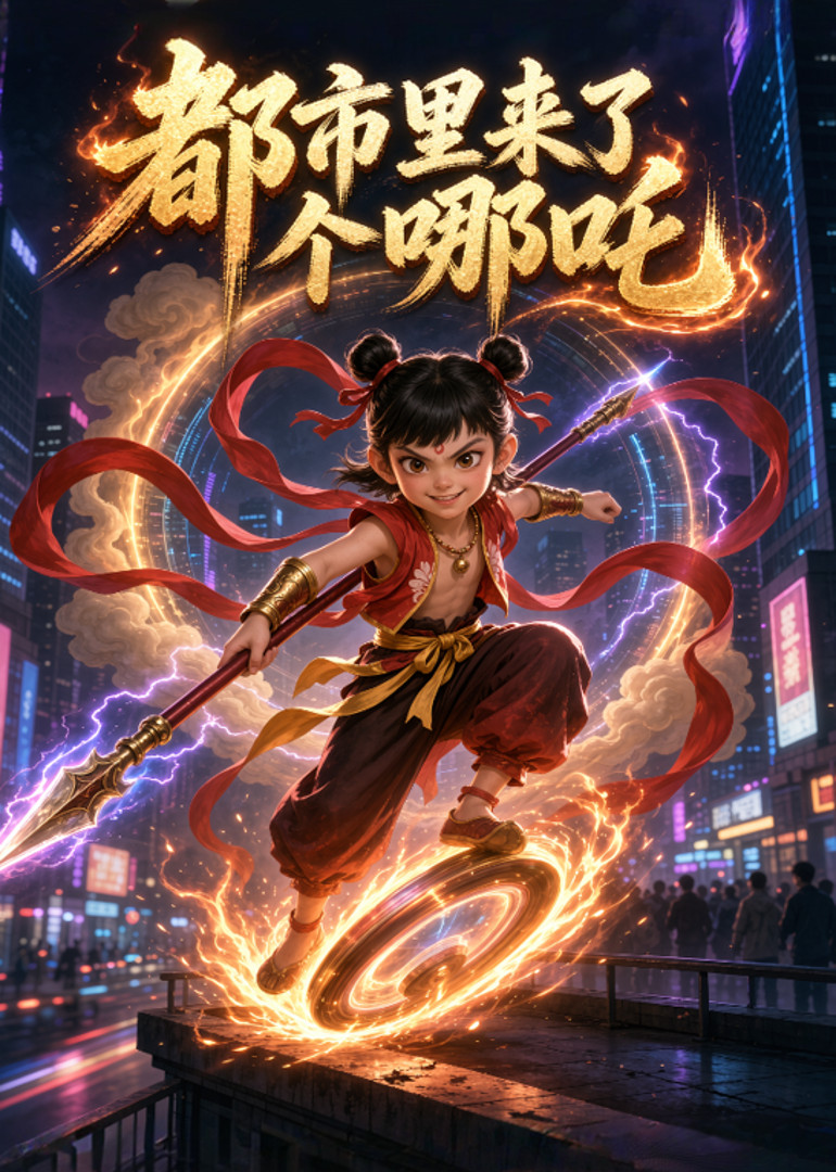 都市里来了个哪吒