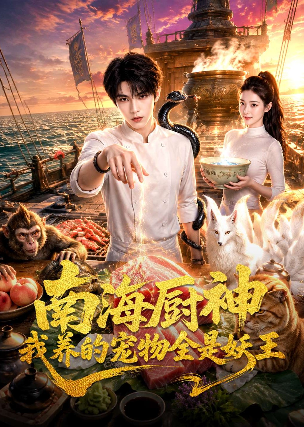 南海厨神我养的宠物全是妖王